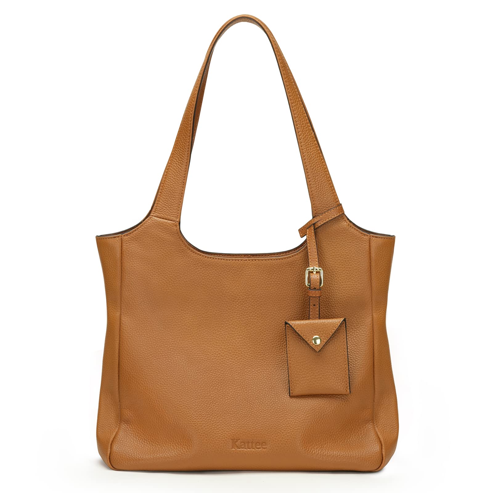 Kattee Soft Genuine Leather Shoulder Bag for Women - Stylish Tote Hobo Purse with Coin Pouch | Perfect for Work, Travel & Everyday Use