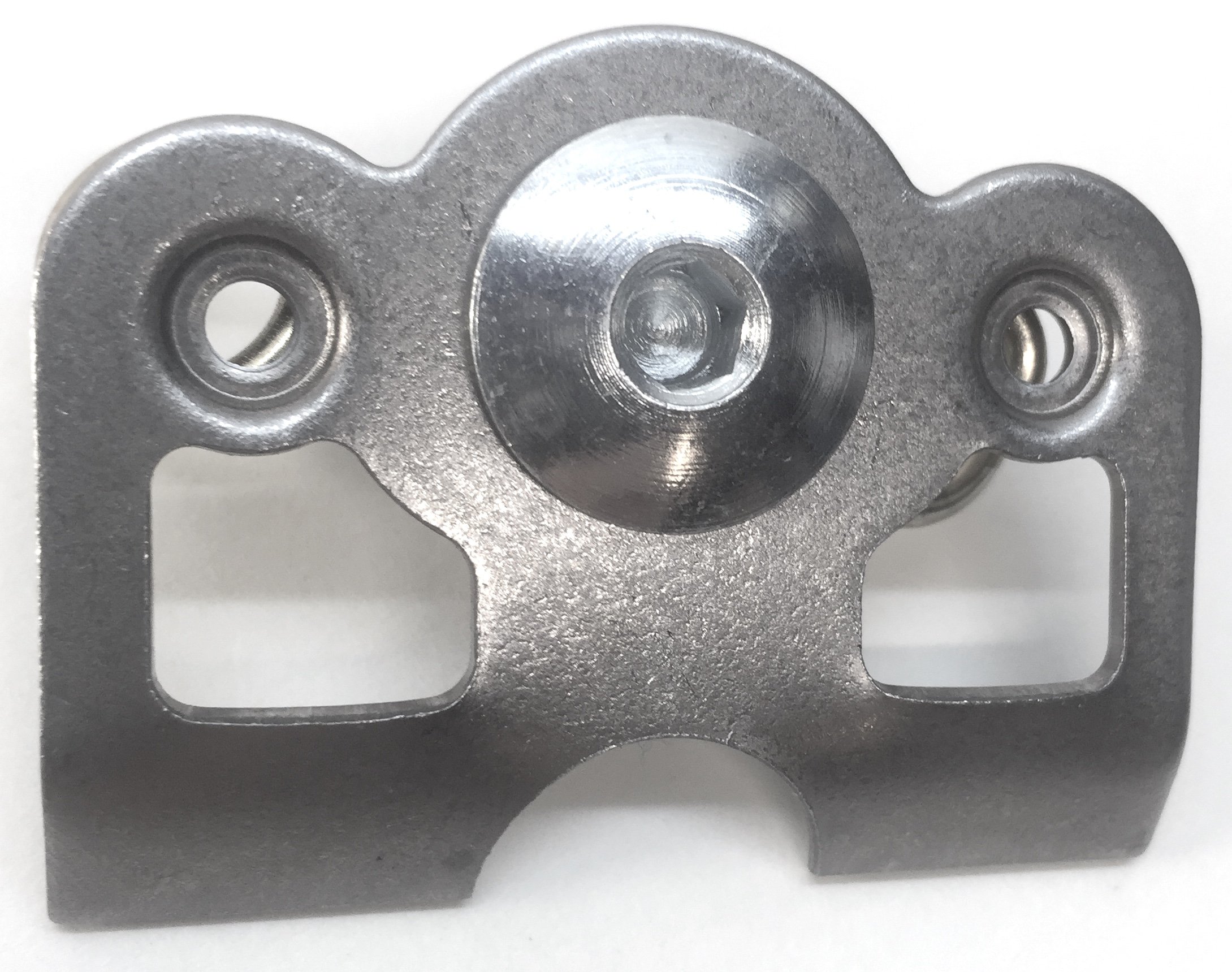 1/4 Turn Quick Release Steel Dzus Fasteners with Springs & Tab Plates - 50 Pack for Automotive, Marine, and Industrial Applications