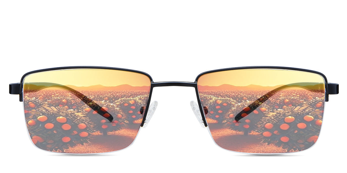 Elm Men's Prescription Tinted Glasses - Stylish & UV Protection for Driving, Reading & Outdoor Activities