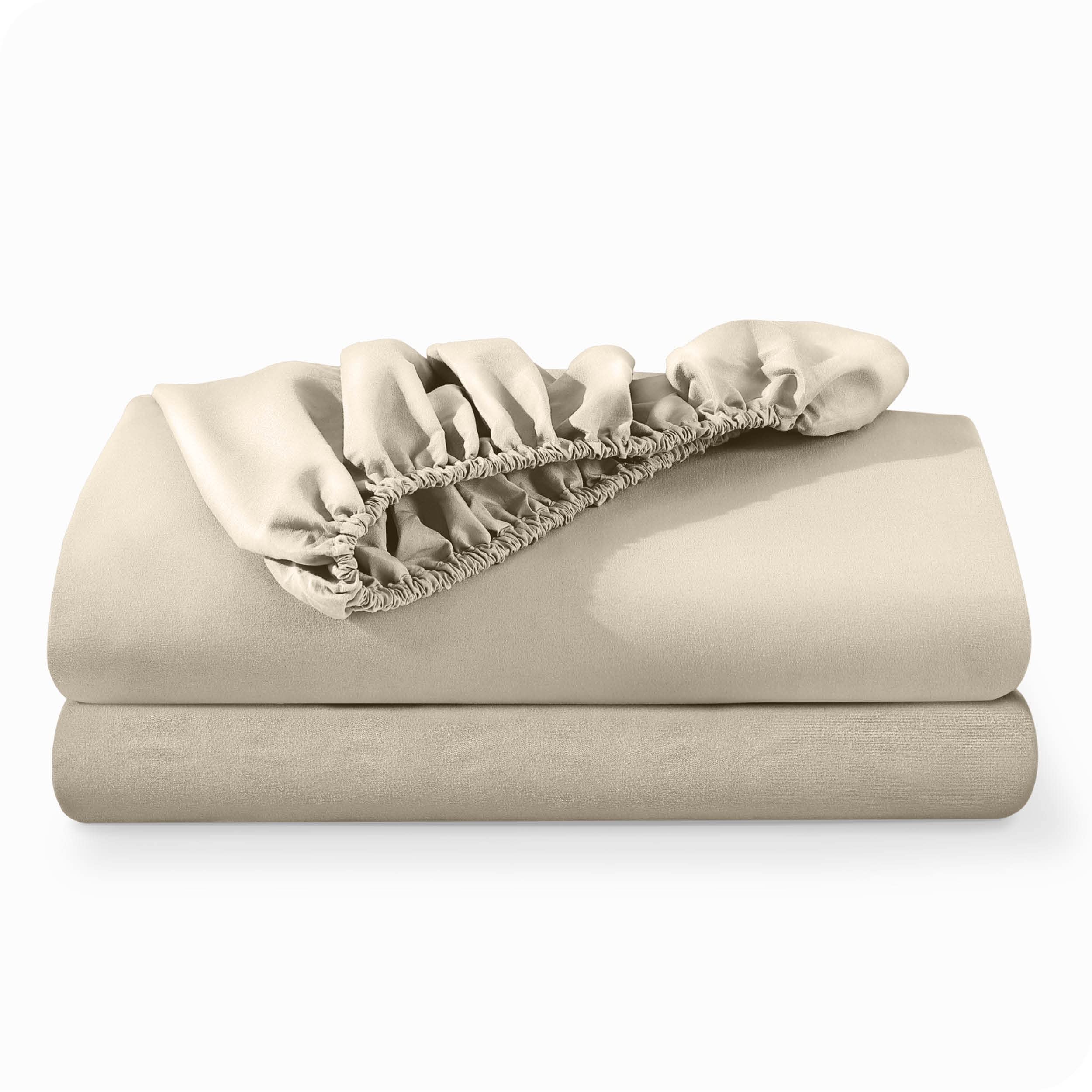Premium 100% Egyptian Cotton King Size Fitted Sheet - 550 Thread Count, Soft & Breathable, 21