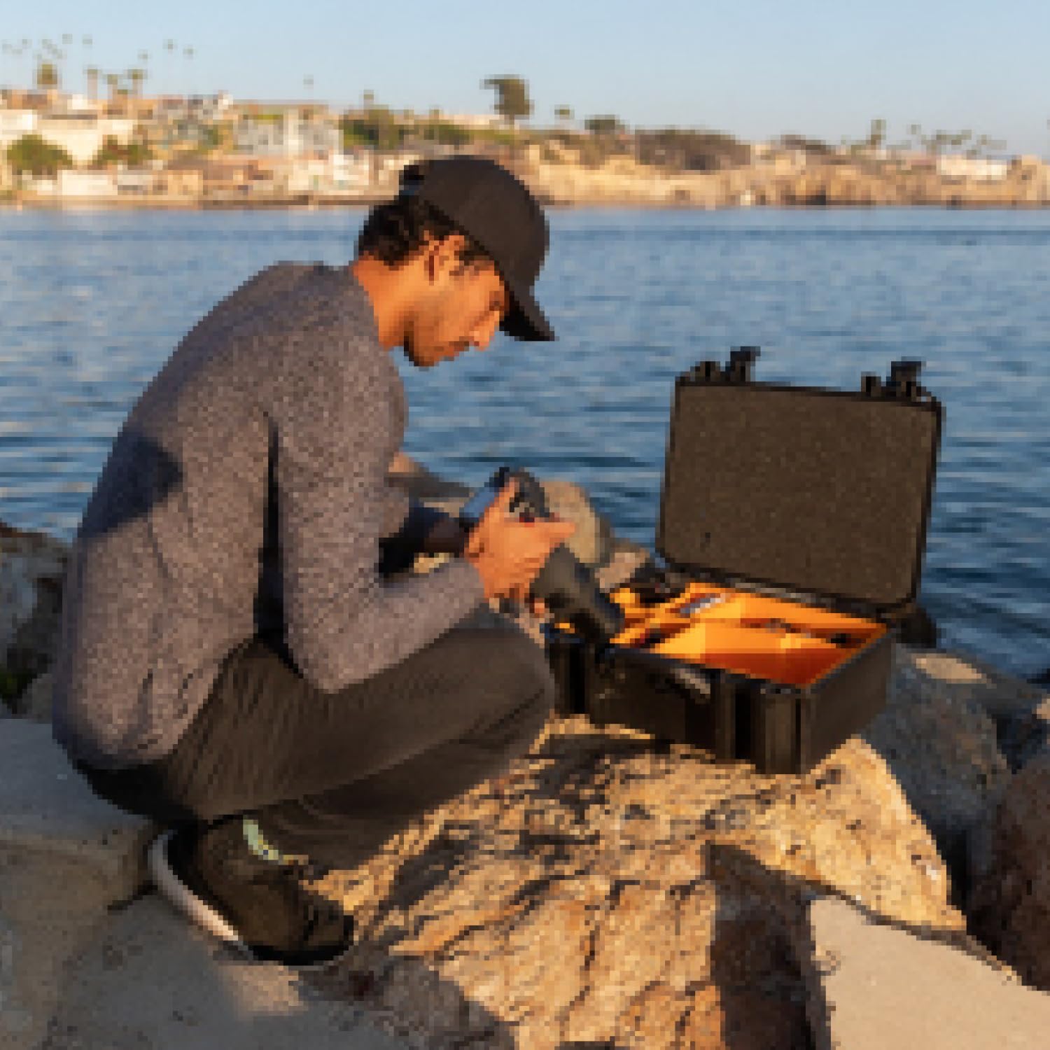**Pelican Vault V300 Waterproof Hard Case with Customizable Foam - Durable Protection for Cameras, Drones, Electronics & Gear (Black) - Perfect for Travel, Outdoor Adventures & Professional Equipment Storage**