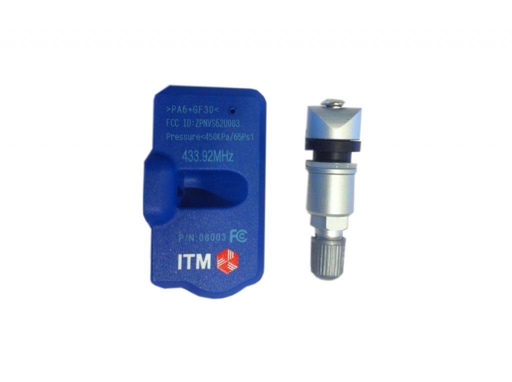 433MHz TPMS Tire Pressure Monitoring Sensor for 2007-2009 BMW 3 Series (E90 E91 E92 E93) - Compatible with 08003 - Maintain Proper Tire Pressure for Safety & Fuel Efficiency