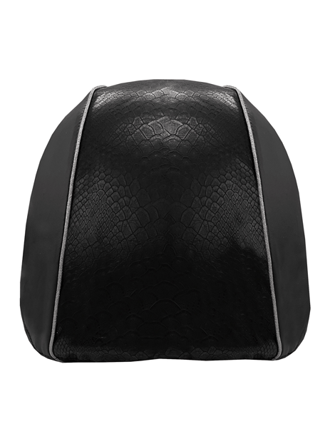 Competition Snakeskin Print Silk Hat - Elegant & Stylish for Outdoor Events, Parties, and Fashion Accessories