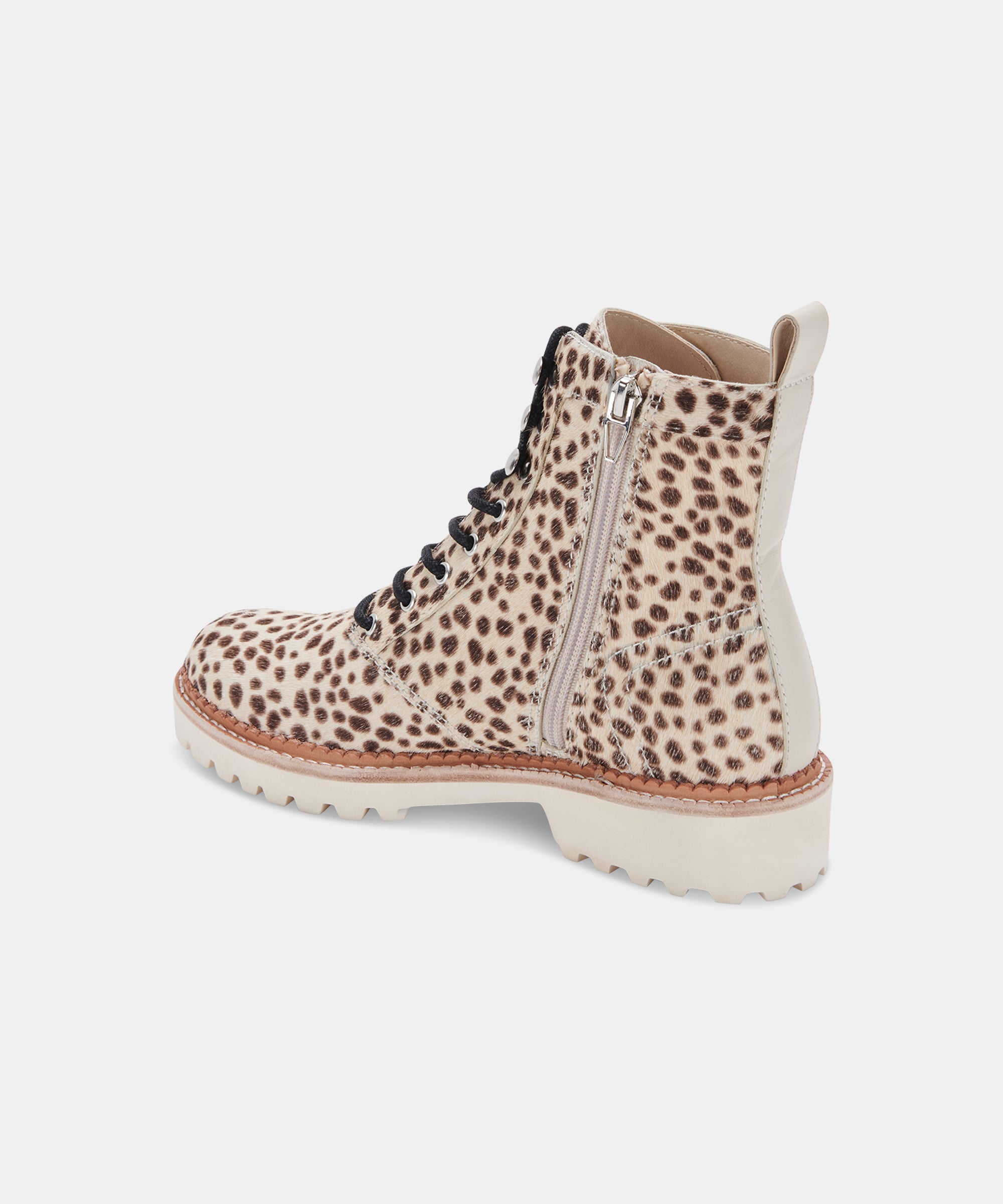 Avena Boots Women's Leopard Print Calf Hair Ankle Boots - Stylish & Comfortable for Fall, Winter & Casual Outfits