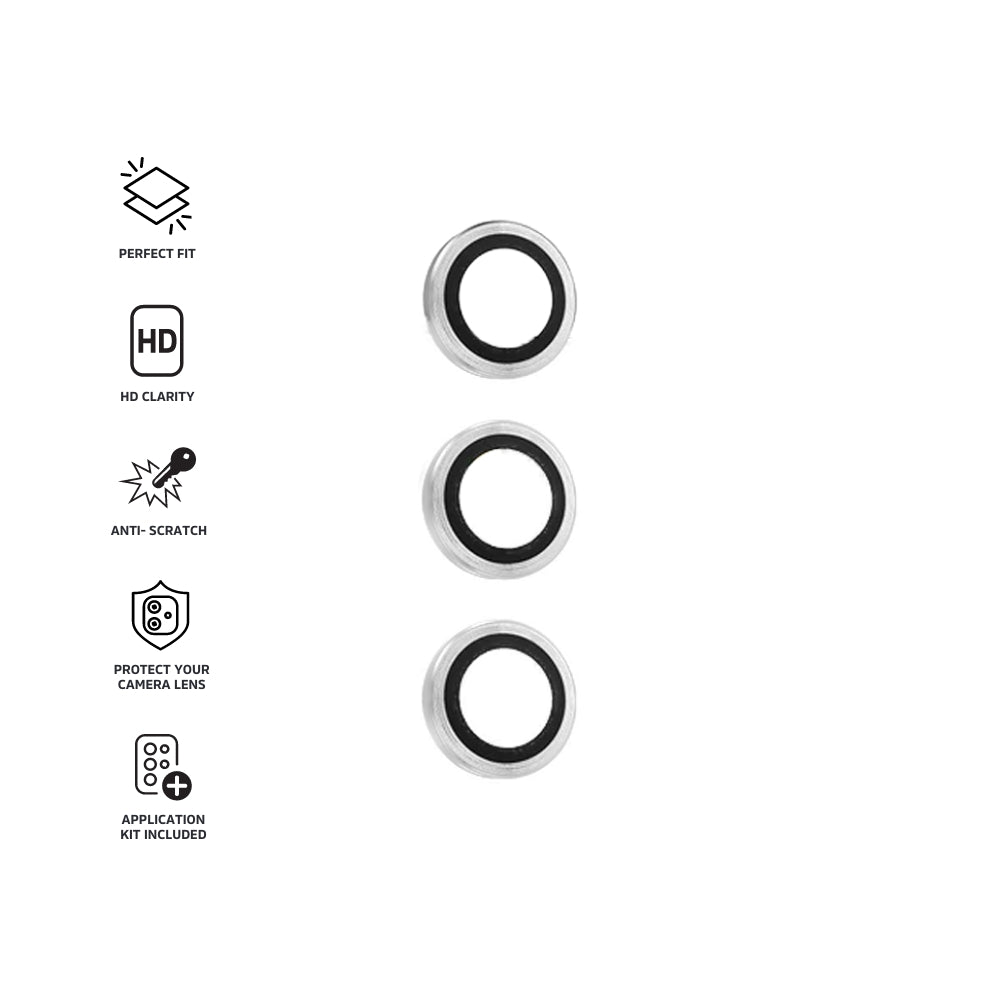 3sixT Camera Lens Protector for Samsung Galaxy S24/S24+/S24 Ultra - HD Clear Scratch-Resistant Cover - Perfect for Outdoor Photography & Travel Protection
