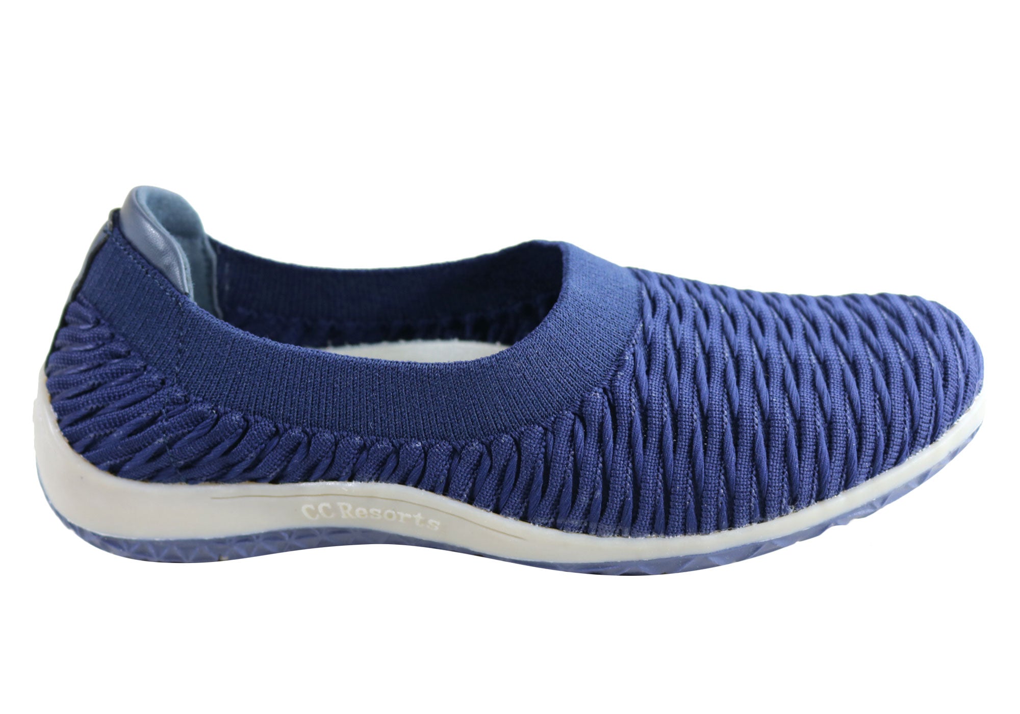 CC Resorts Women's Comfortable Cushioned Slip-On Casual Shoes - Perfect for Walking, Travel & Everyday Wear