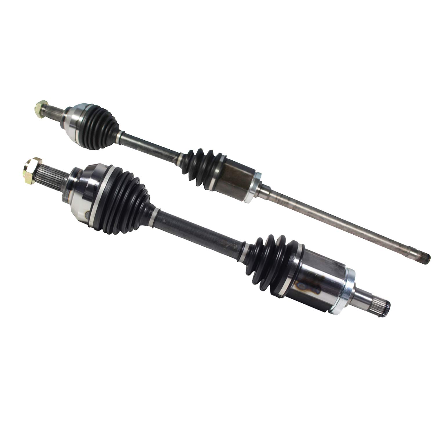 MAXFAVOR CV Axle Shaft Assembly - Front Left & Right Replacement for Nissan Maxima 6 Cylinder Manual Transmission (OE# NCV53507 NCV53504) - Durable Drive Shaft for Smooth Ride & Off-Road Performance