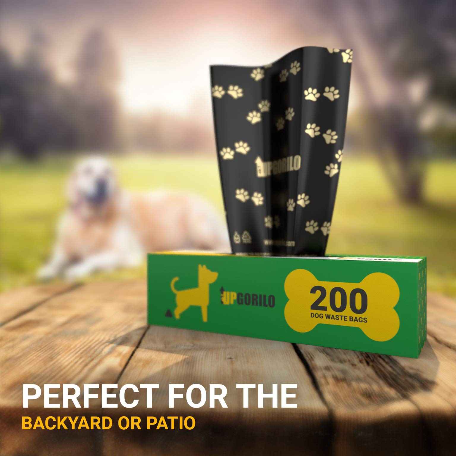 Premium Dog Waste Station Bags - 3 Rolls, 600 Extra Thick & Strong Leak-Proof Dog Poop Bags (8