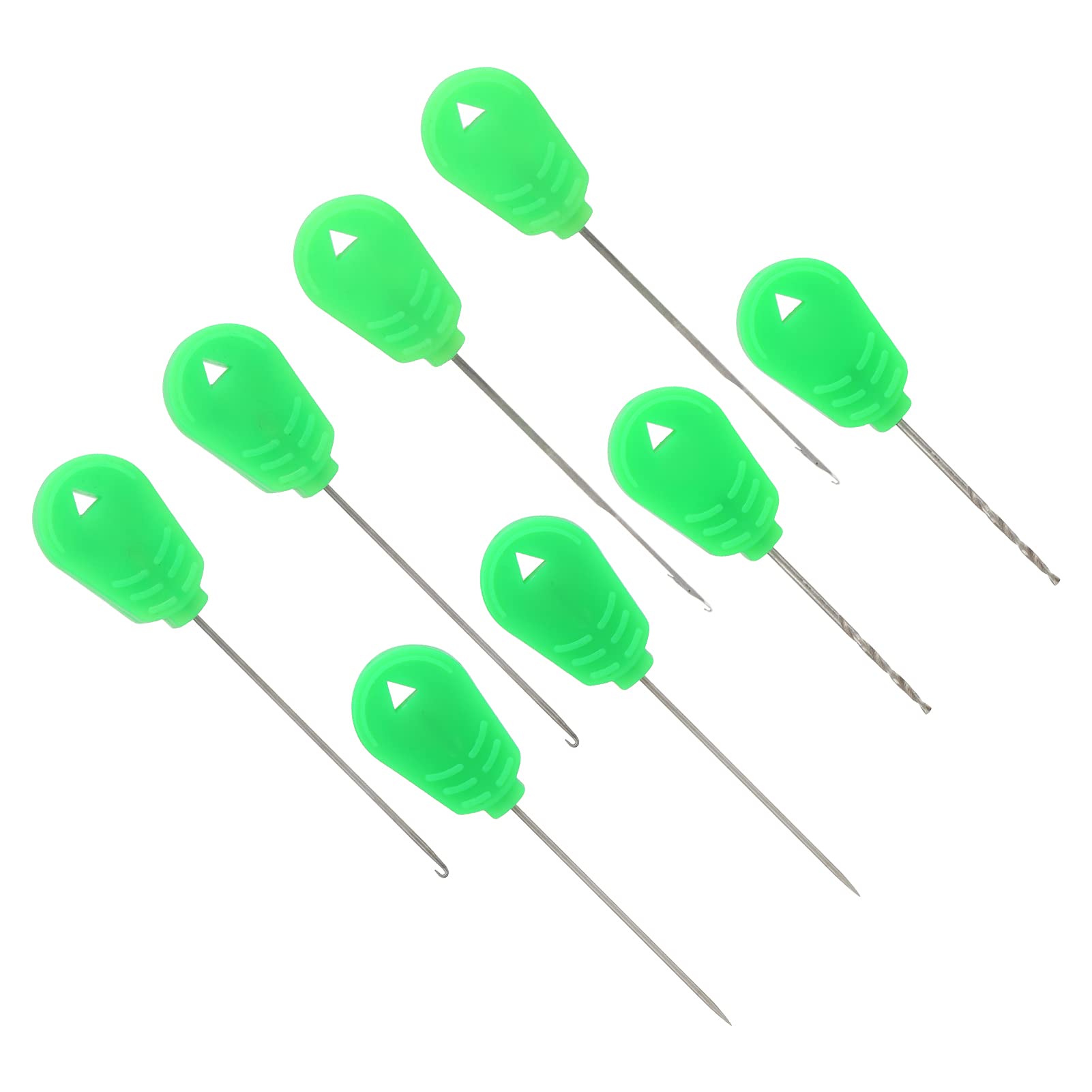**Bait Drill Stringer - Fishing Bait Rig Tool with 8 Bait Needles for Carp Fishing | Durable Line Drill Tackle for Freshwater & Saltwater Angling**    *(Use Case: Perfect for carp fishing, live bait rigging, and securing bait in freshwater lakes or saltwater shorelines.)*