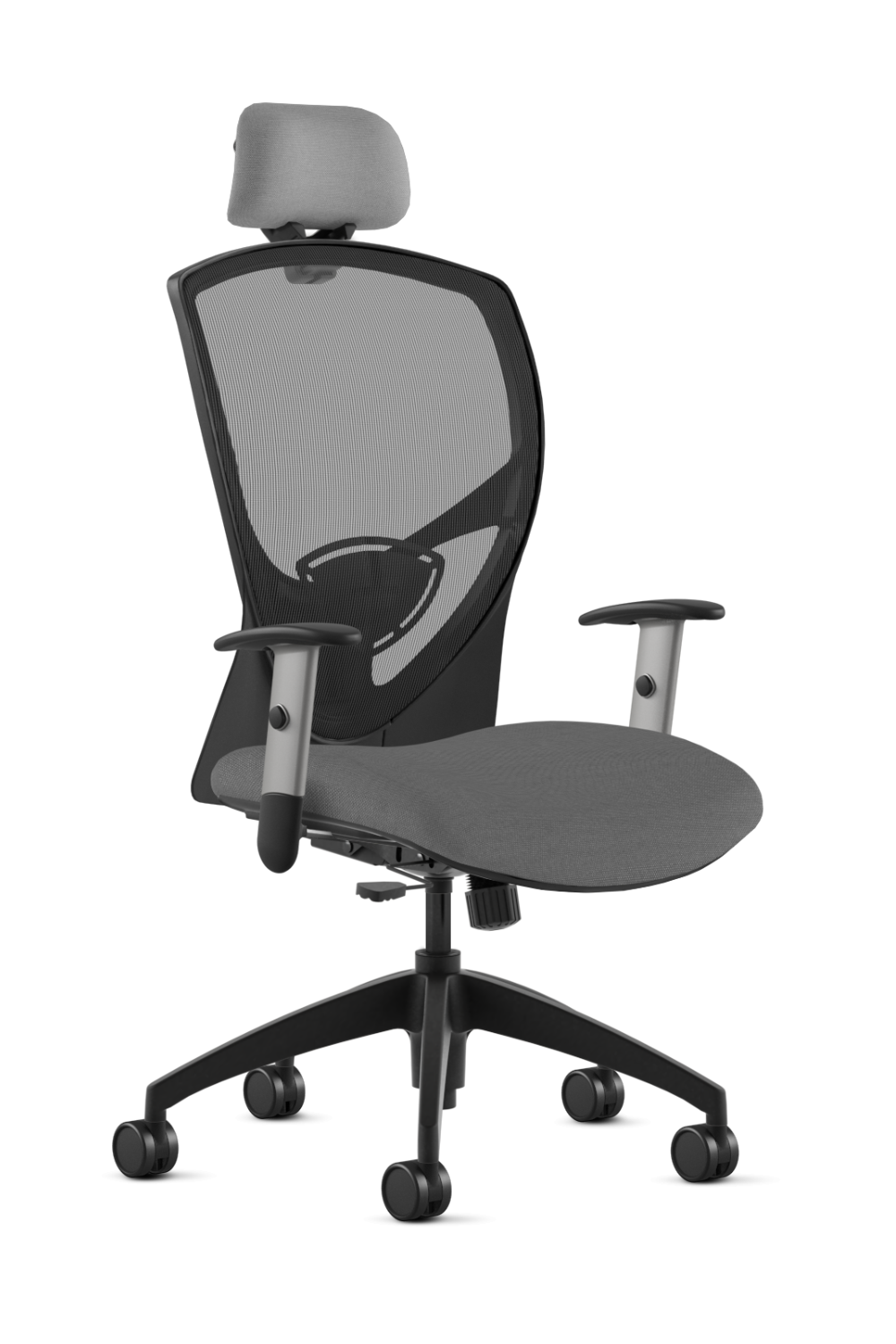 9 to 5 Theory 2180 High Back Ergonomic Office Chair with Adjustable Headrest & Seat Slider - Comfortable Task Chair for Long Hours Computer Work, Home Office & Gaming Setup