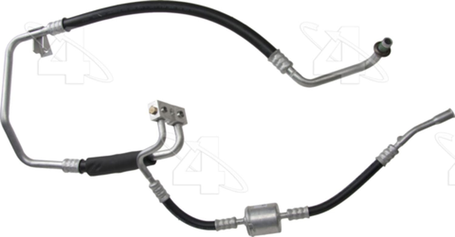 Four Seasons 55651 Replacement Hose Assembly - Durable & Flexible for Automotive Cooling Systems - Perfect for Radiator, Heater & AC Repairs