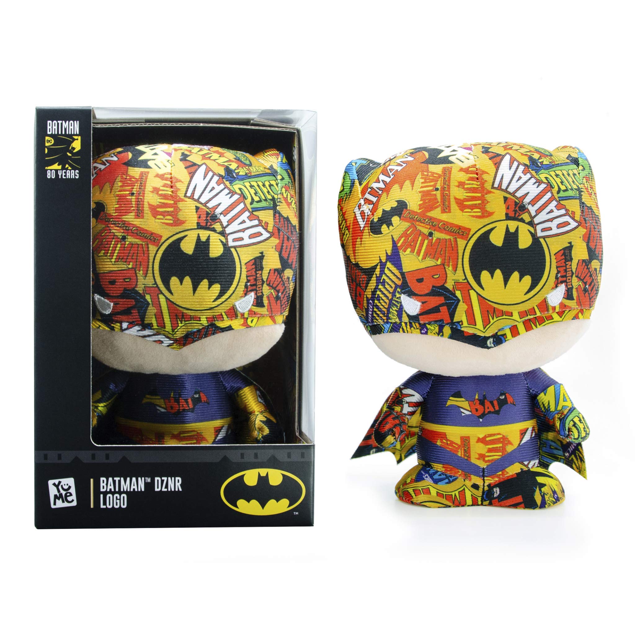 DC Super Hero Friends DNZR Logo Batman Action Figure - Collectible Toy for Kids & Adults, Perfect for Display, Gifts & Superhero Playtime