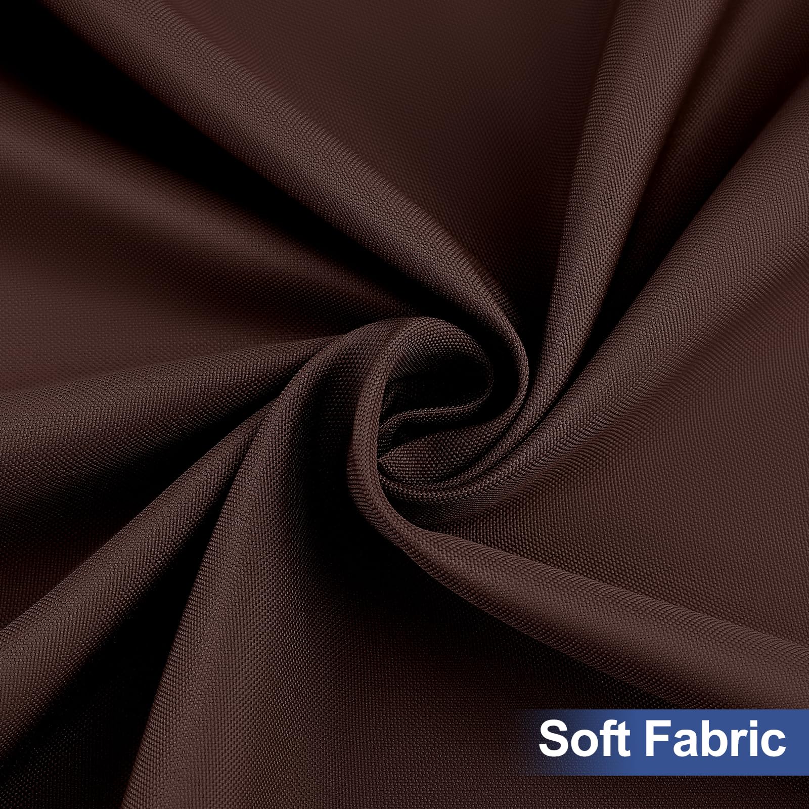 Elastic Waterproof Round Tablecloth - Washable Polyester for 45-56