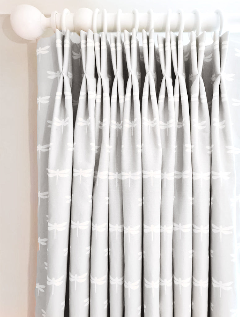 Premium Dragonfly Linen White on Pale Grey - Soft & Breathable Bedding Set for Cozy Bedroom Decor | Perfect for Master Bedrooms, Guest Rooms & Luxury Hotels