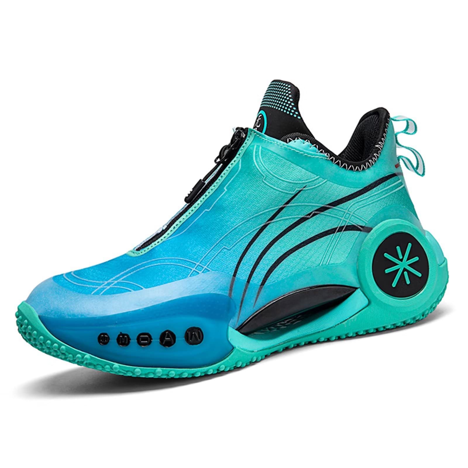 PTYIBO Unisex Basketball Shoes - Anti-Slip Streetball Sneakers for Men & Women - Lightweight Fitness Shoes for Outdoor Sports & Gym Workouts