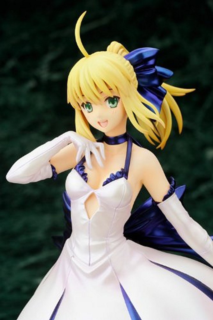 Fate/stay Night Saber 1:7 Scale PVC Figure - Dress Code Version Anime Collectible Statue for Display & Home Decor | Perfect for Anime Fans, Gift for Otaku, Game Room & Office Decoration