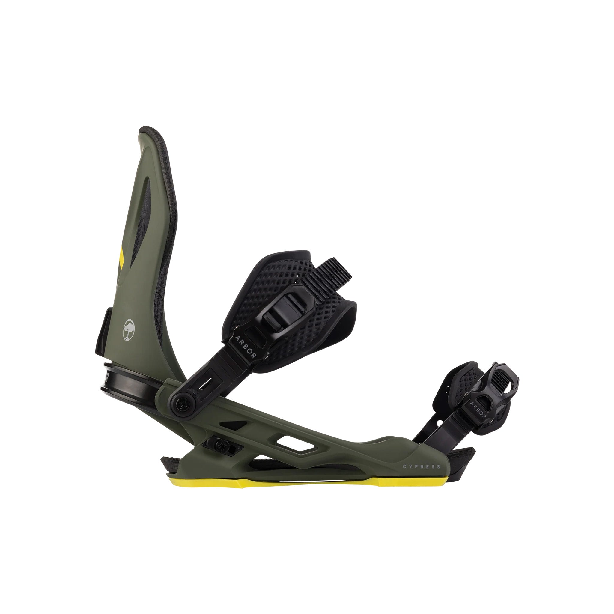 Arbor Cypress Pat Moore Snowboard Binding 2025 - All-Mountain Freestyle Snowboard Bindings for Men & Women | Perfect for Park, Powder & Backcountry Riding