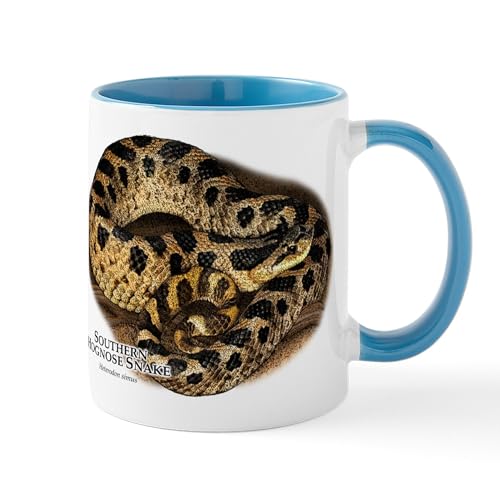 White/Blue Inside - Southern Hognose Snake Mug
