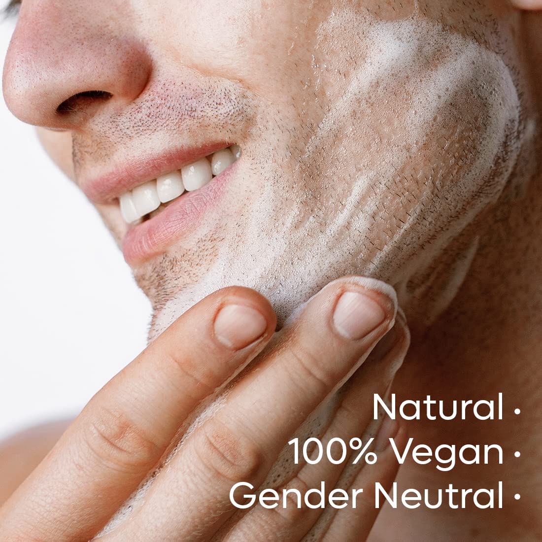 mCaffeine Milk & Coffee Face Wash for Dry Skin - Almond Milk & Shea Butter Cleanser for Men & Women | 100% Vegan, Natural Daily Face Wash (75 ml) | Perfect for Morning & Night Skincare Routine