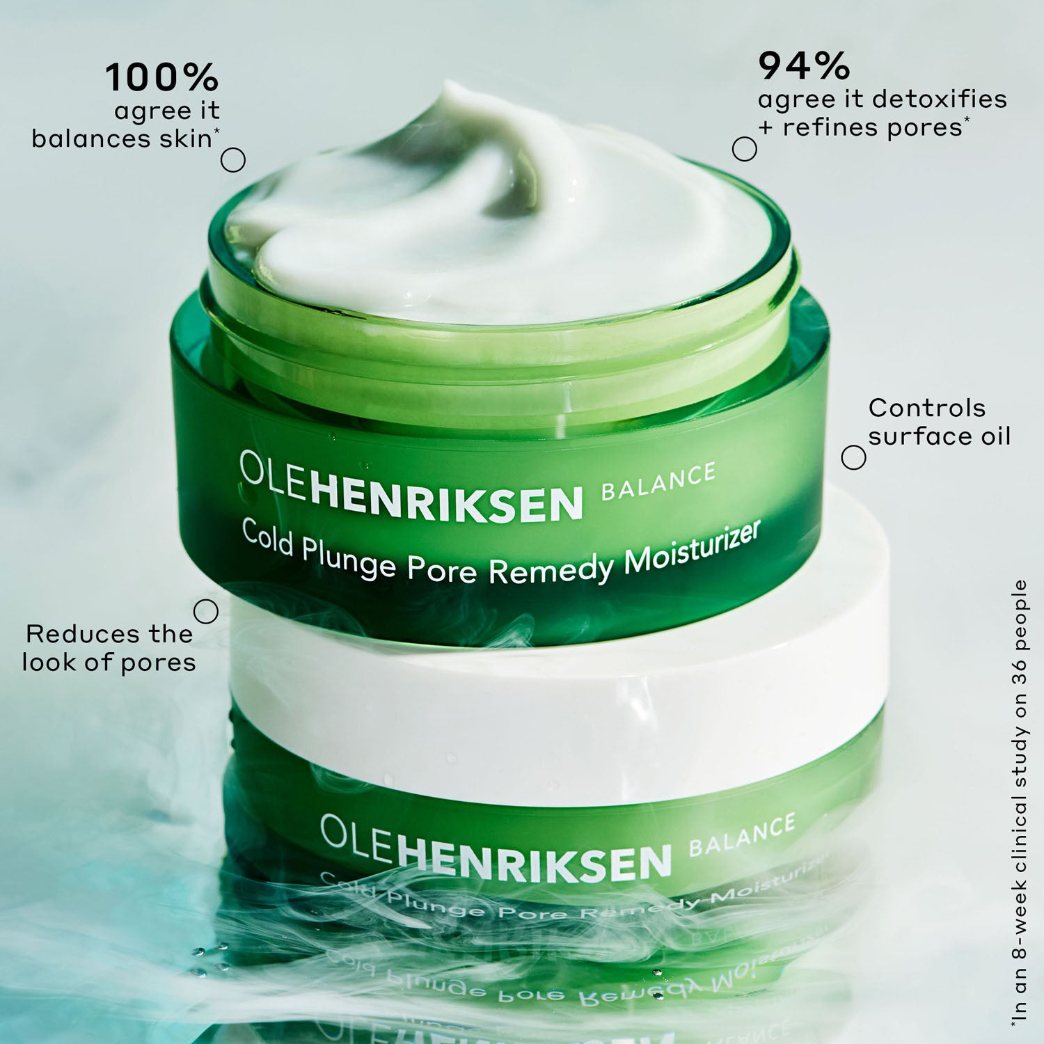 Cold Plunge Pore Remedy Moisturizer - Deep Hydrating Face Cream for Glowing Skin | Perfect for Post-Workout Recovery & Spa Night Routine