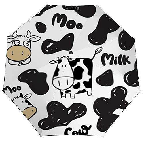 Pattern Cow New Year 2021