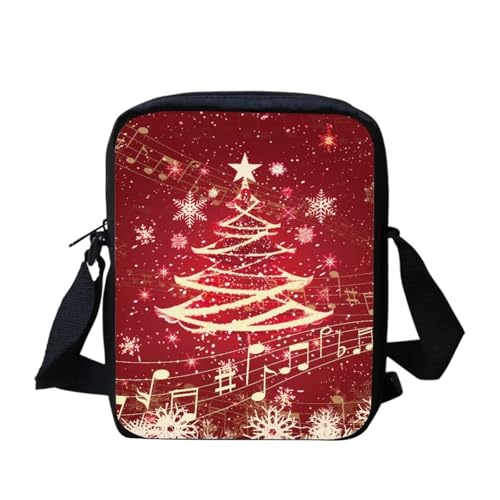 Winter Christmas Tree Music Notes