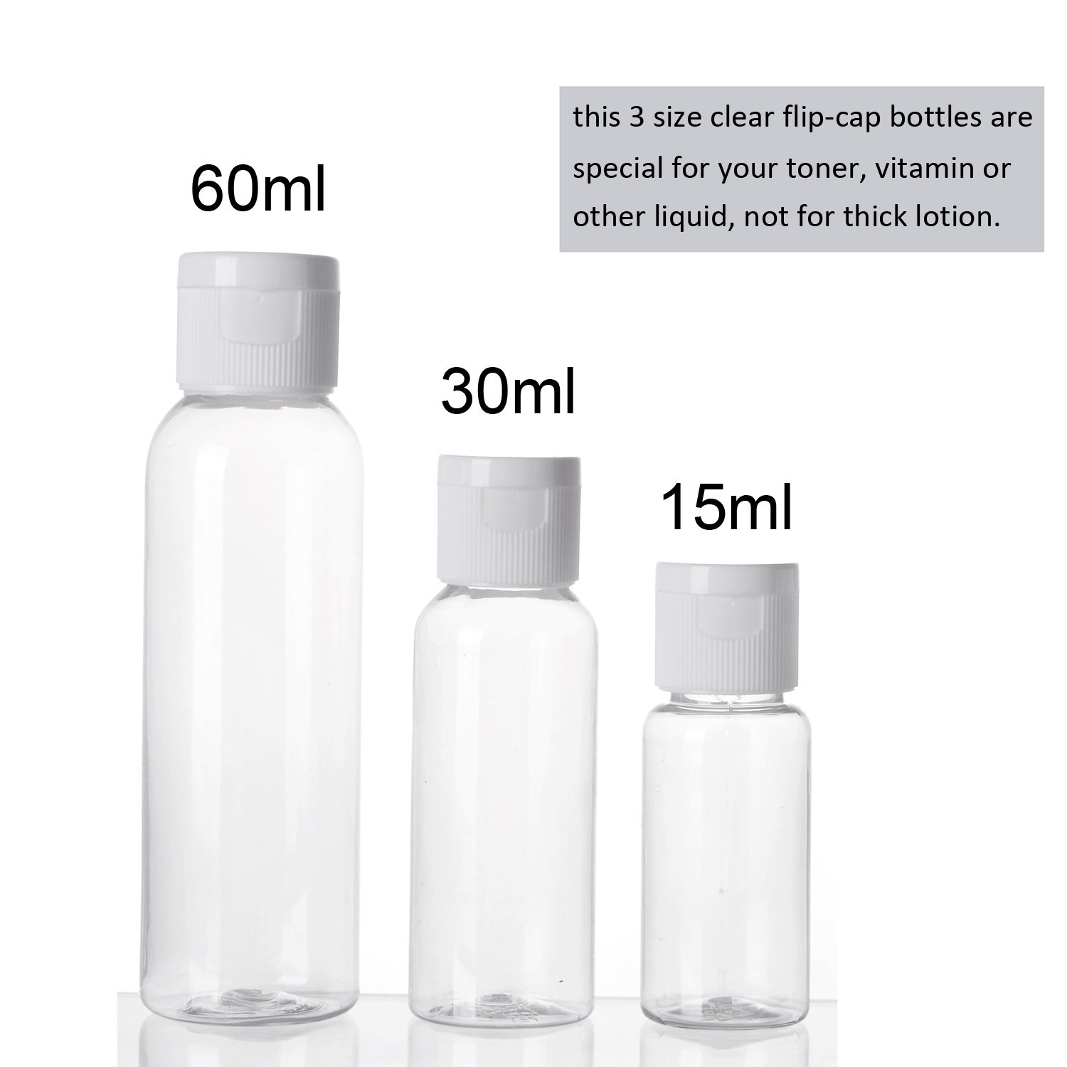 ALINK 16-Piece TSA Approved Travel Toiletry Bottles Set - Leakproof Clear Cosmetic Containers with Zipper Bag for Shampoo, Lotion & Makeup | Perfect for Air Travel, Gym & Vacation Essentials