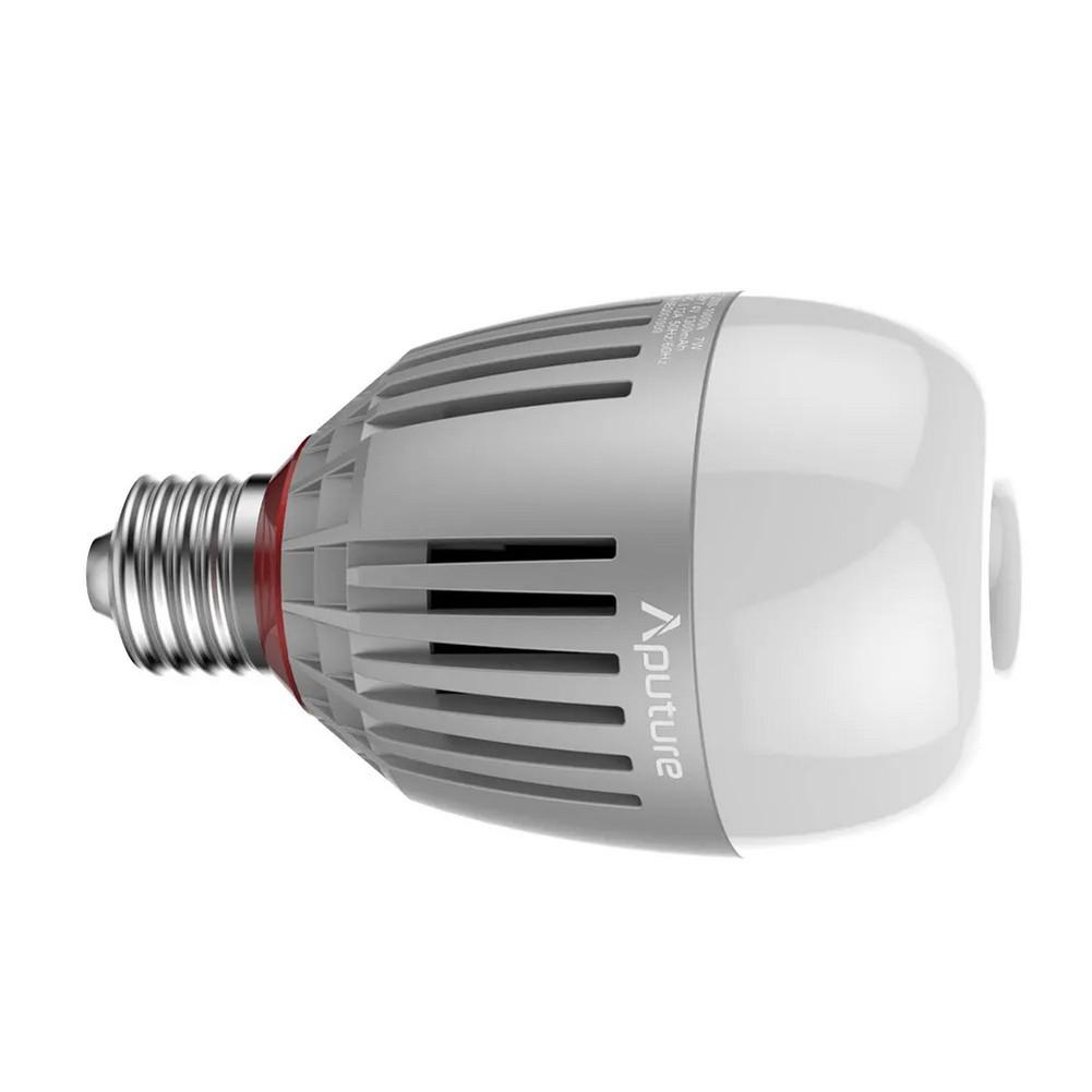 Aputure Accent B7C RGBWW Smart LED Light Bulb - E26/E27 Base - Full Color Changing & Tunable White - Home Theater, Gaming Room, Party Lighting (Demo Stock)