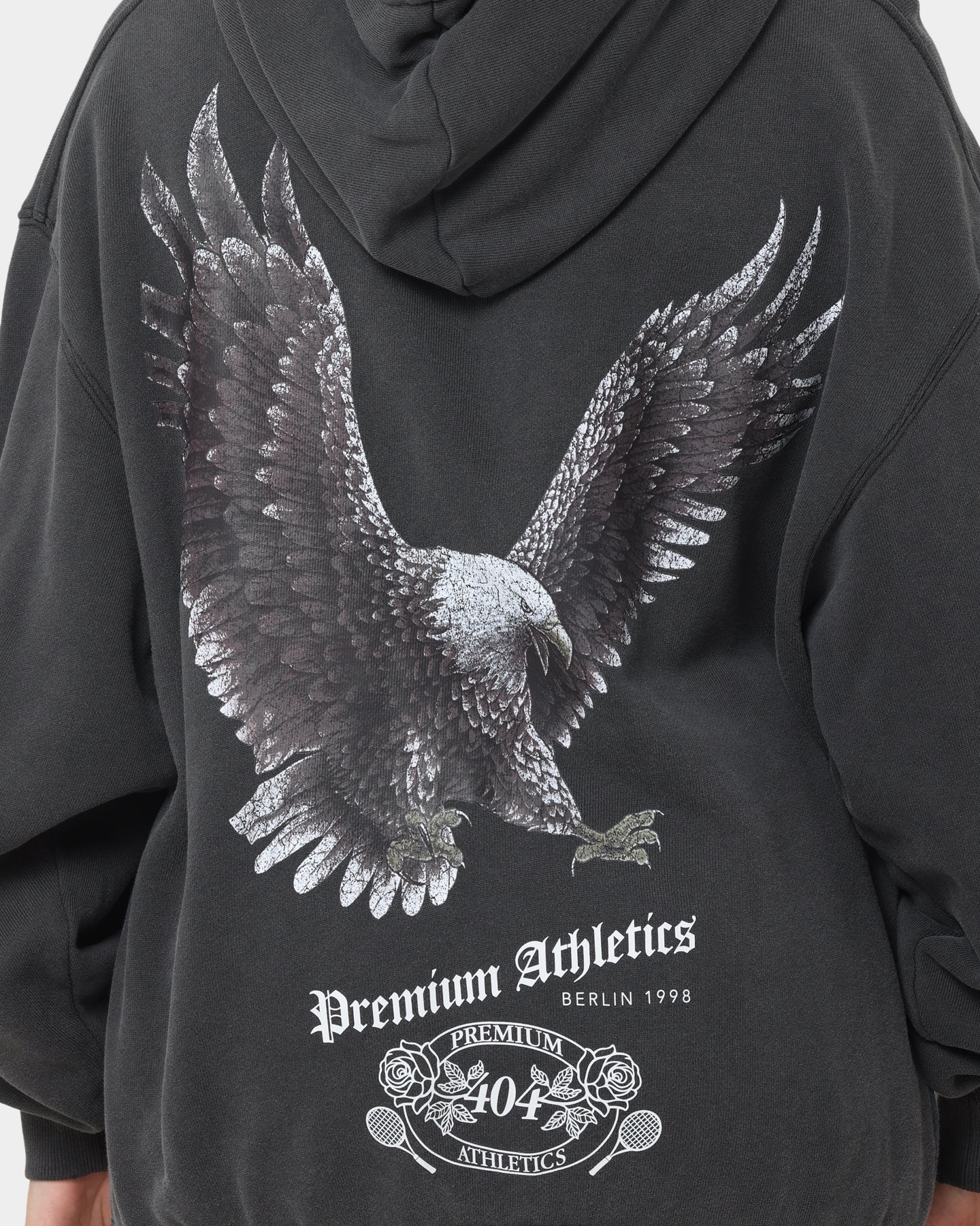 Vintage 404 Flight Hoodie - Charcoal Grey | Retro Airplane Graphic Sweatshirt for Men & Women | Perfect for Casual Wear, Travel, and Aviation Enthusiasts