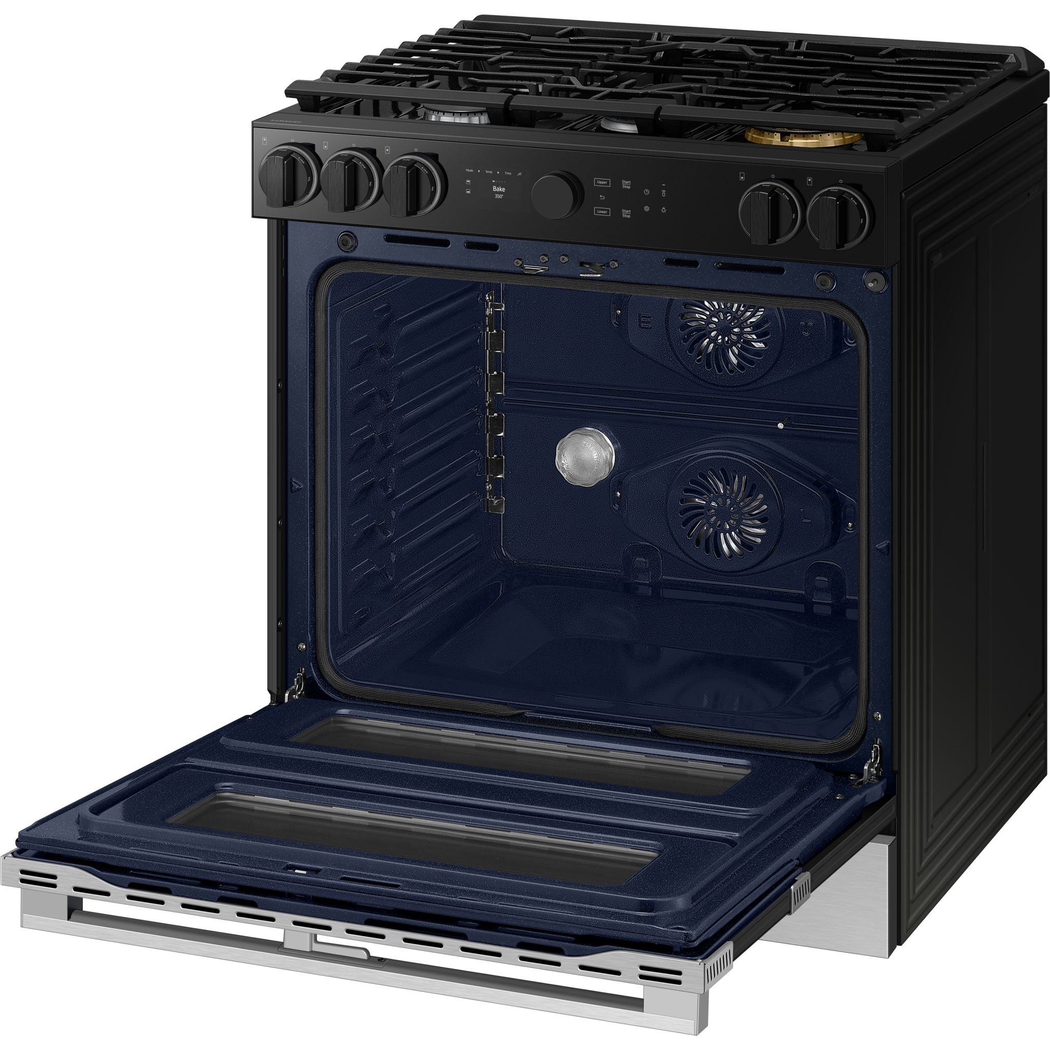 Samsung NSY6DG8550SRAC Slide-In Electric Range - 30 Inch Stainless Steel Built-In Oven with Convection Cooking - Perfect for Modern Kitchens & Home Chefs