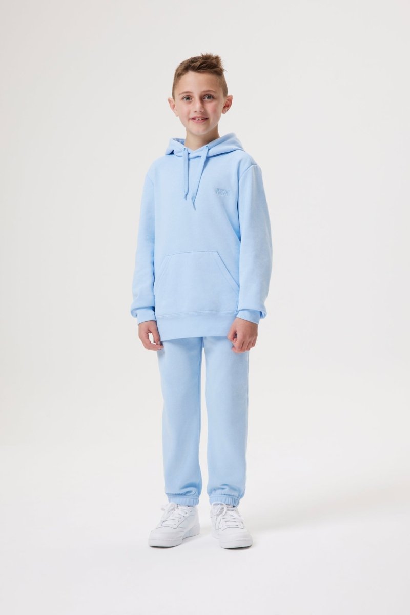 InSport Junior Alaska Blue Hoodie - Soft & Warm Pullover for Kids - Perfect for Outdoor Play & Winter Activities