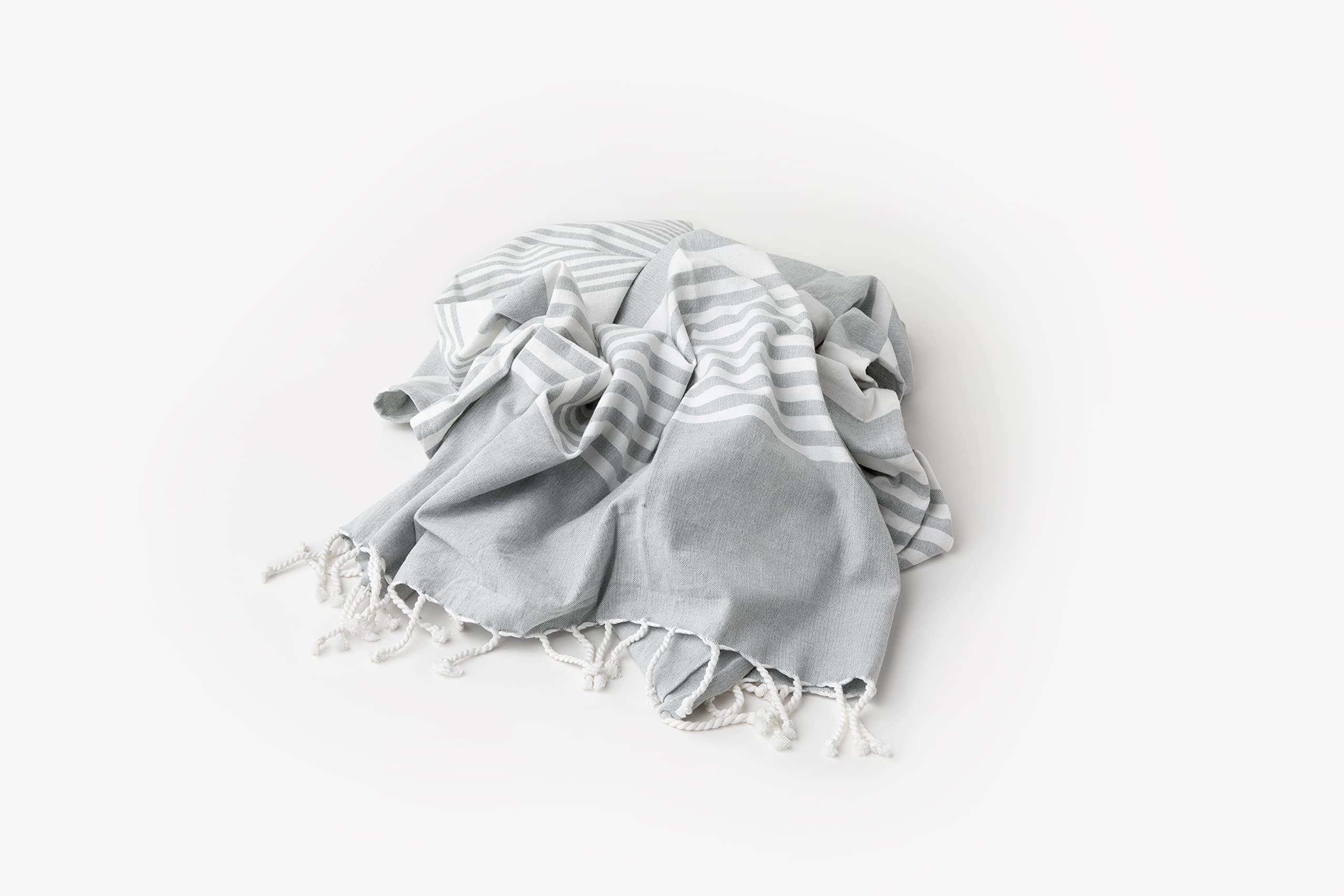 Sand Free Beach Towels - 100% Organic Cotton Sandproof Oversized Peshtemal Turkish Towel - Quick Dry, Lightweight & Large (71
