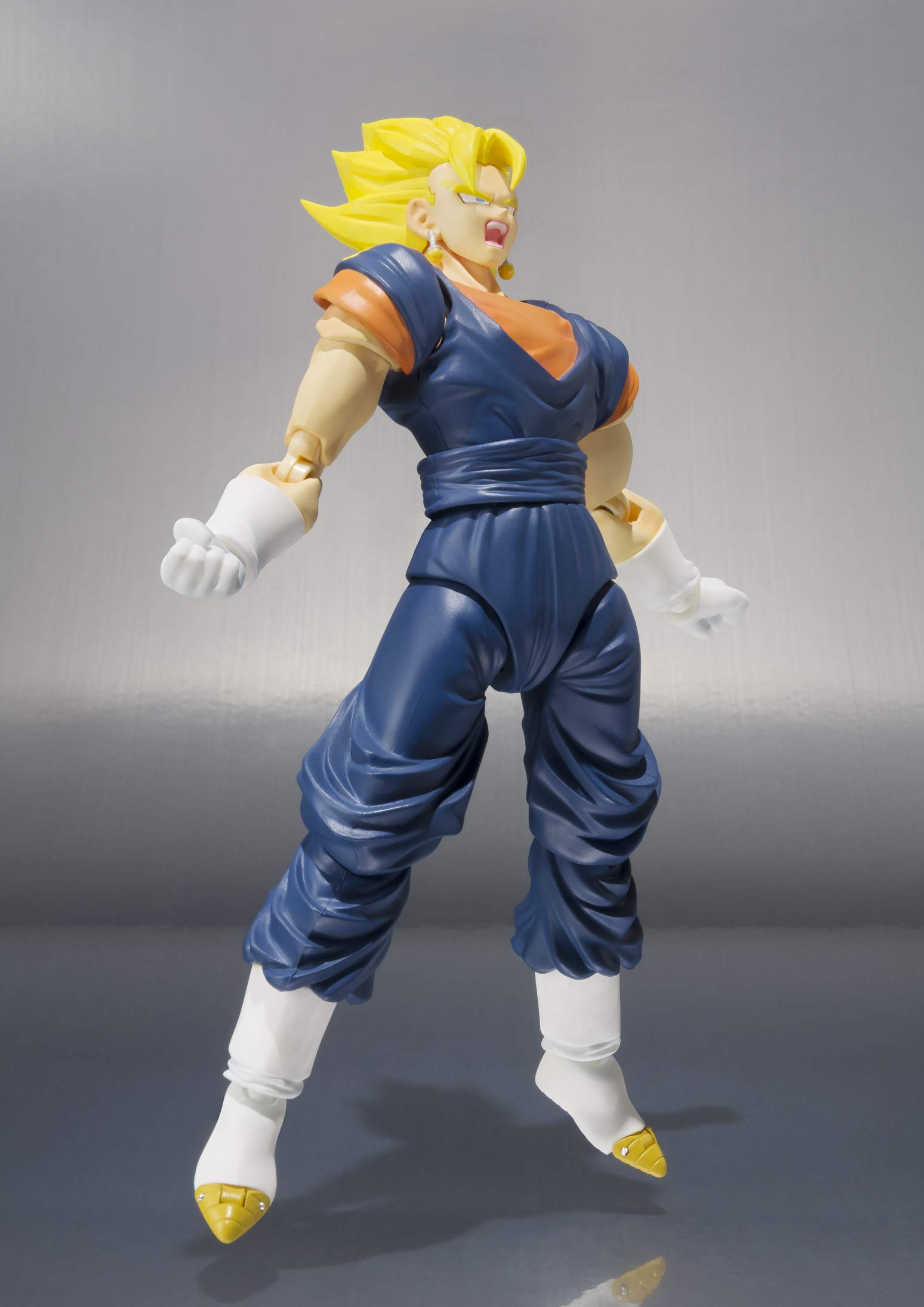 Bandai S.H. Figuarts Vegetto Action Figure - Dragon Ball Z Collectible Toy for Anime Fans | Perfect for Display, Photography & Cosplay Inspiration