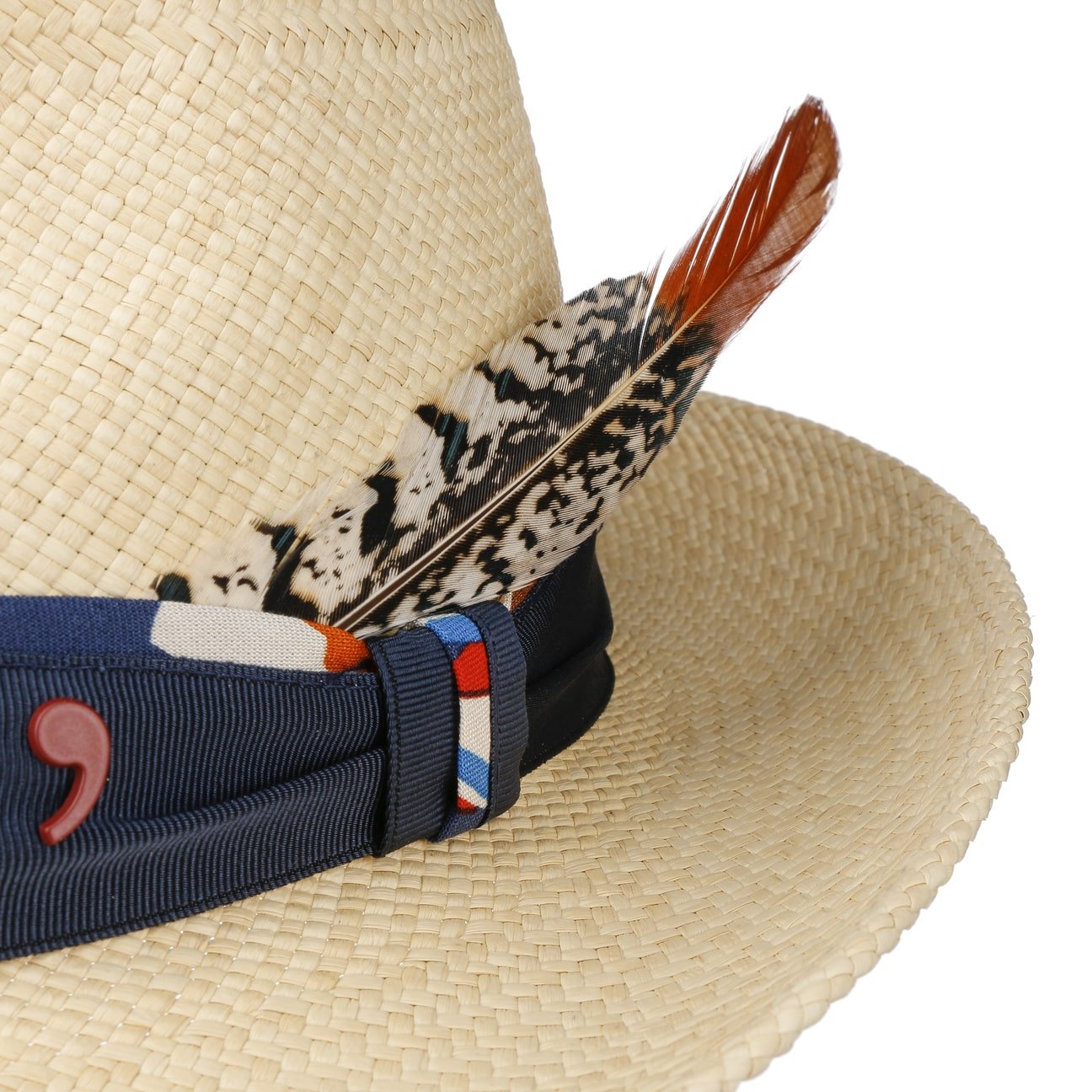 Lovico Traveller Panama Hat by Alfonso D'Este - Premium Handwoven Straw Hat for Men & Women - Perfect for Beach Vacations, Summer Outfits, and Outdoor Adventures