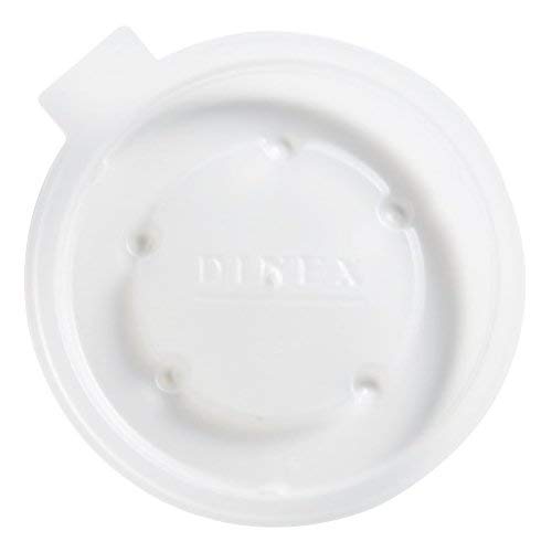 DINEX DX11948714 Disposable Flat Lids 8 Oz (Pack of 2000) - Perfect for Takeout Containers, Food Storage, and Catering Services