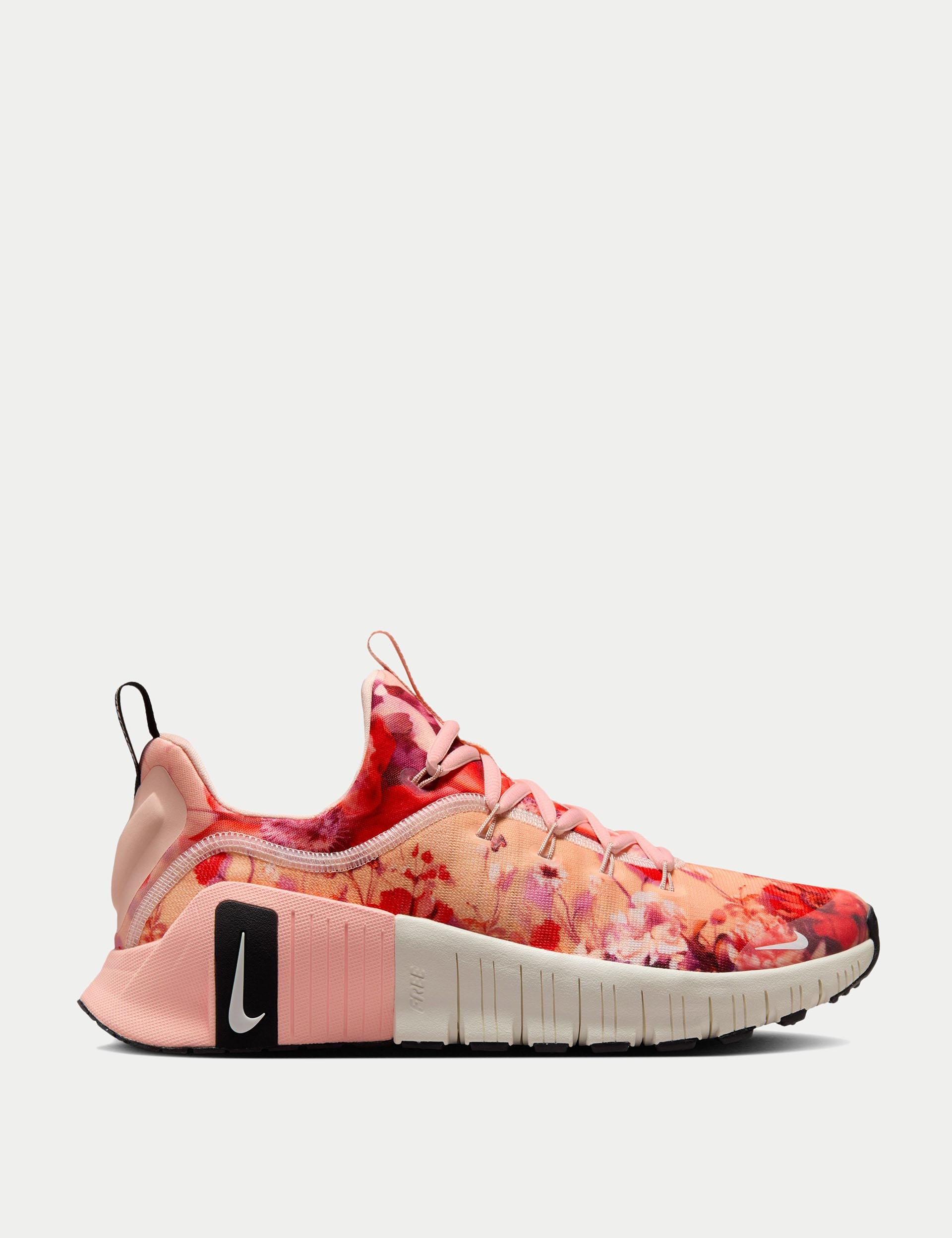 Nike Free Metcon 6 AMP Cross Training Shoes - Washed Coral/Black/Sail | Gym Workout & Weightlifting Shoes for Men & Women | Perfect for CrossFit, HIIT & Functional Training