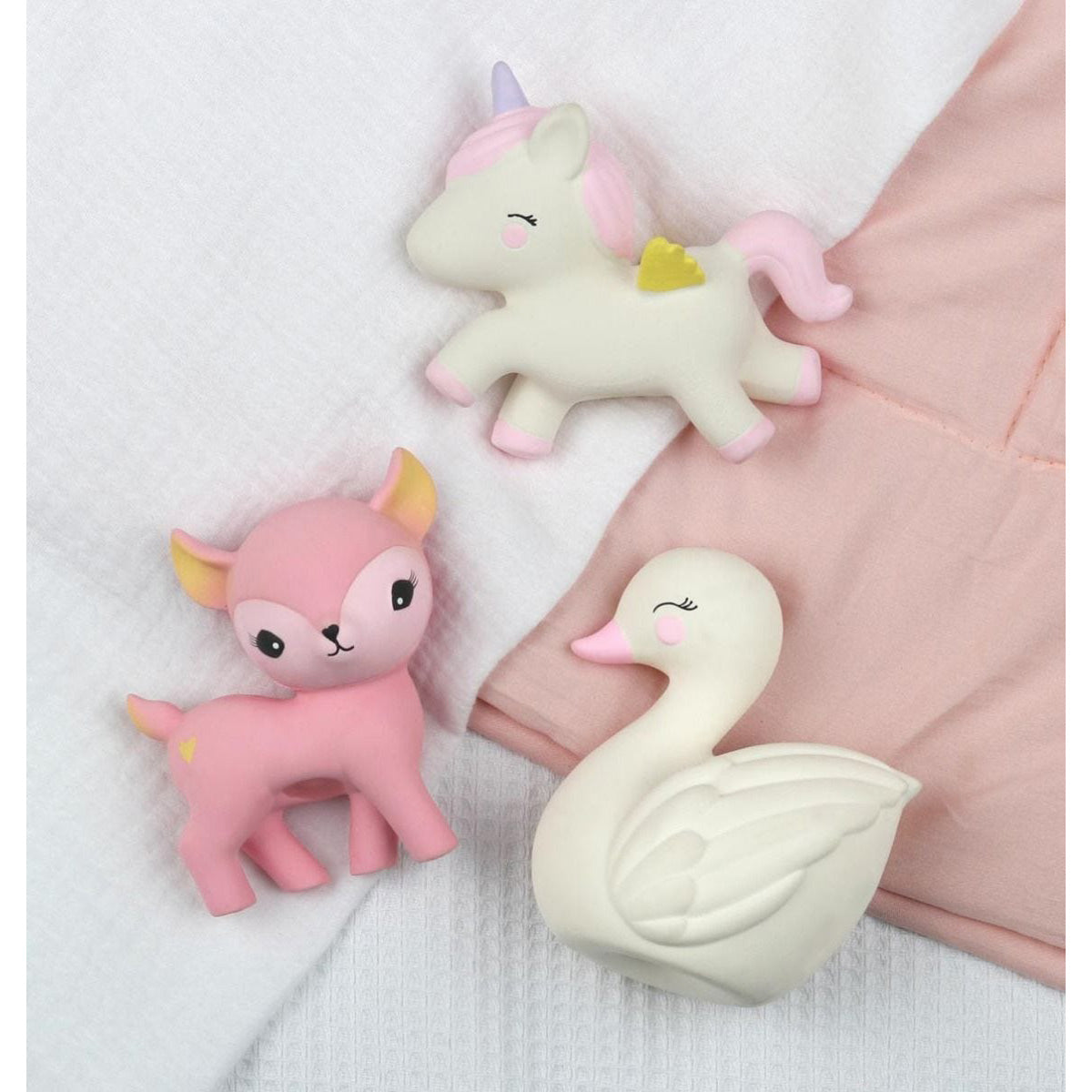 Organic Teething Toy for Babies - Soft & Safe Deer Chew Toy for Soothing Sore Gums | Perfect for Infants & Toddlers | Cute Deer Design for Playtime & Teething Relief