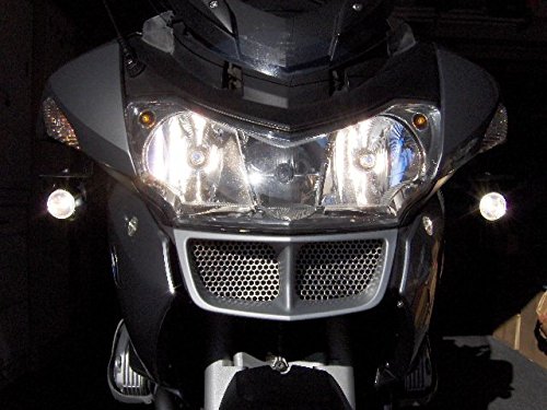 6000K LED Fog Light Kit for BMW R1200RT Motorcycle (2005-2023 Models) - High Visibility Driving Lights for Night Riding & Bad Weather Conditions