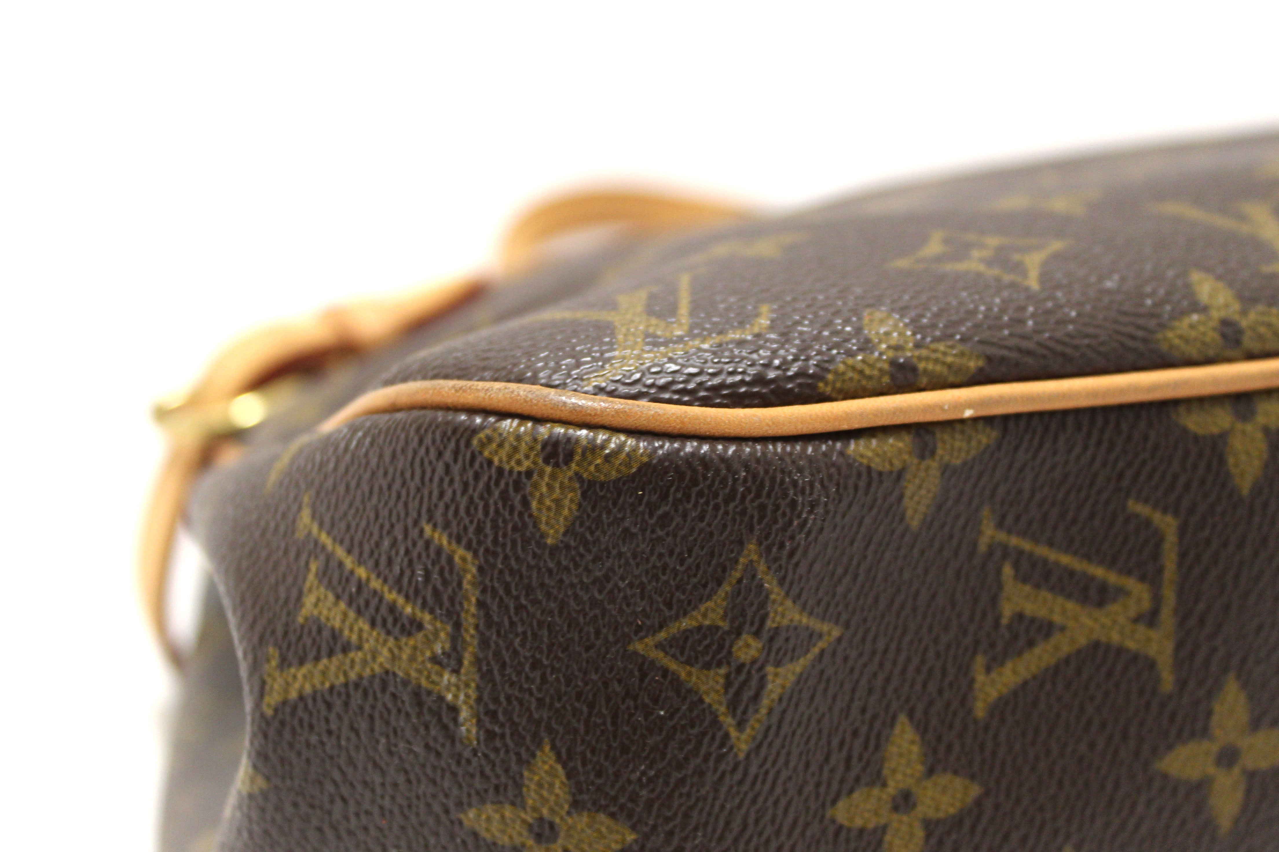 Authentic Louis Vuitton Monogram Canvas Batignolles Horizontal Tote Bag - Luxury Designer Shoulder Bag for Women, Perfect for Work, Travel & Everyday Use