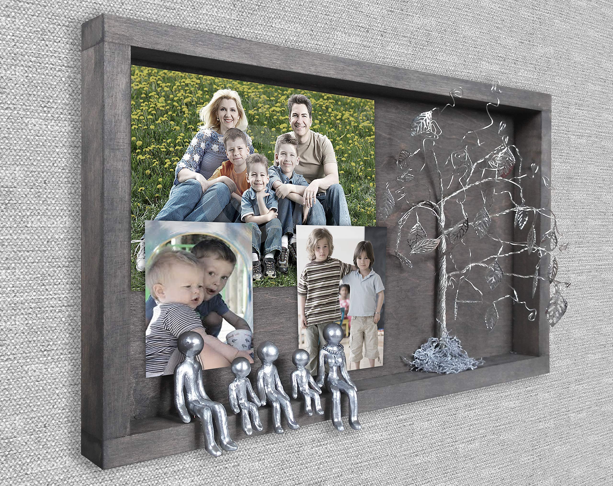 Personalized Silver Steel Anniversary Gifts for Women & Men - 6th, 10th, 11th, 25th, 40th, 60th, 80th Wedding Year - Customized Gift for Wife, Husband & In-Laws | Perfect for Milestone Celebrations & Romantic Surprises