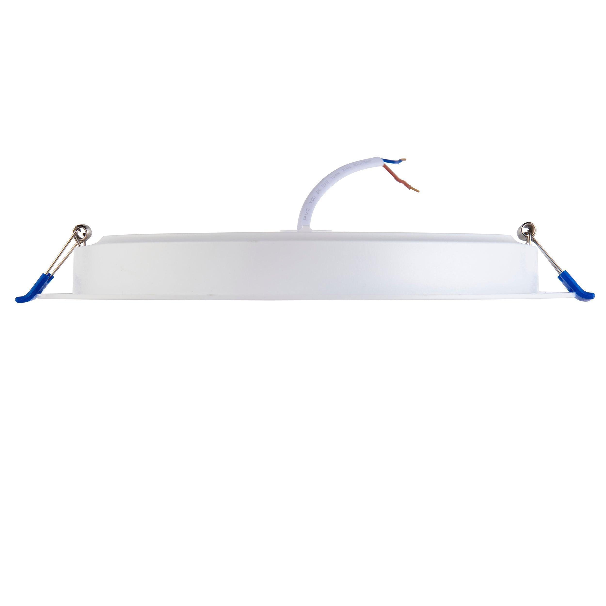 24W LED Recessed Ceiling Light - Ultra Thin Dimmable Downlight for Kitchen, Bathroom, Living Room & Bedroom - Energy Saving Modern Lighting Fixture