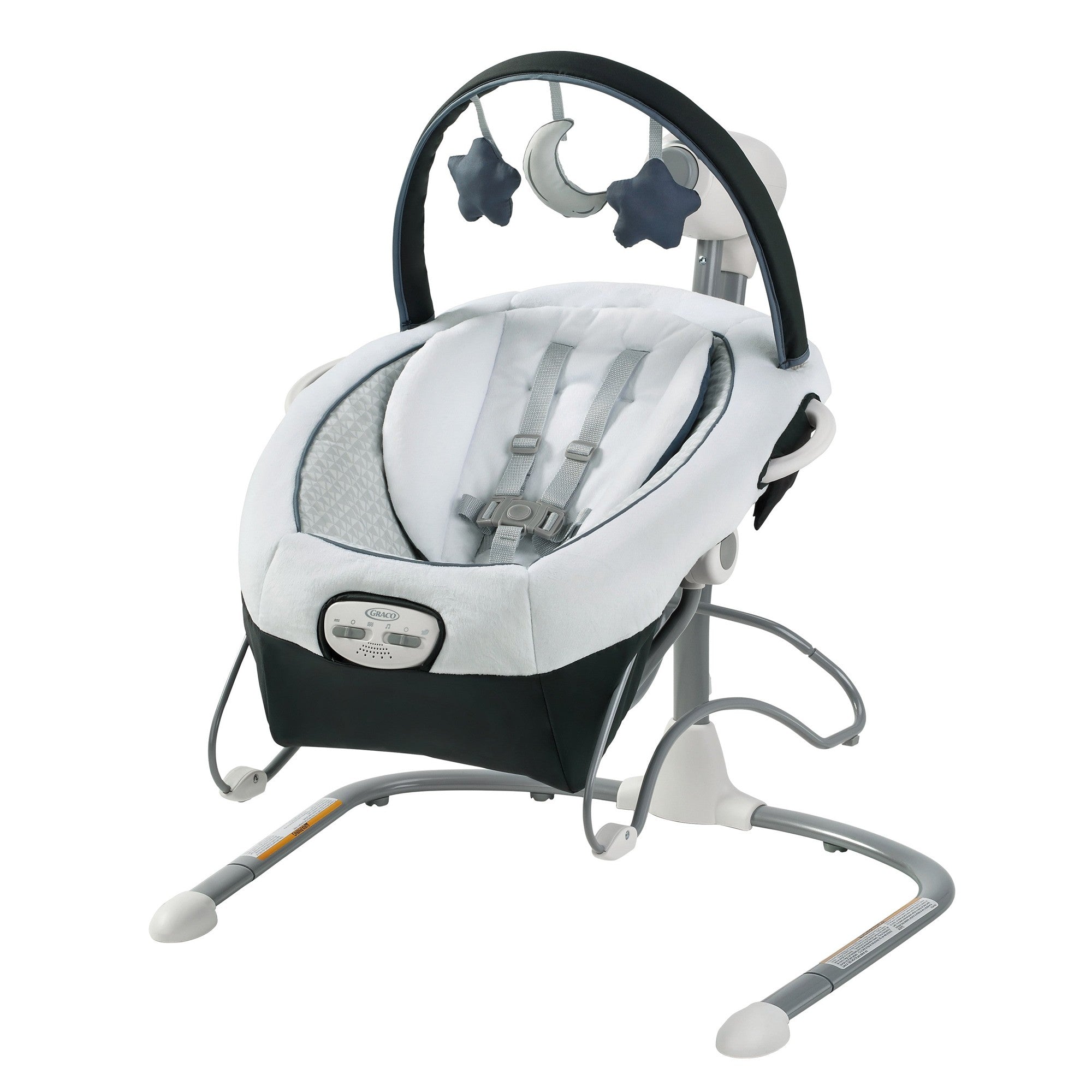 Graco Soothe 'n Sway LX Baby Swing with Portable Bouncer Seat - Gentle Motion for Newborns & Infants - Perfect for Nursery, Living Room & Travel Use