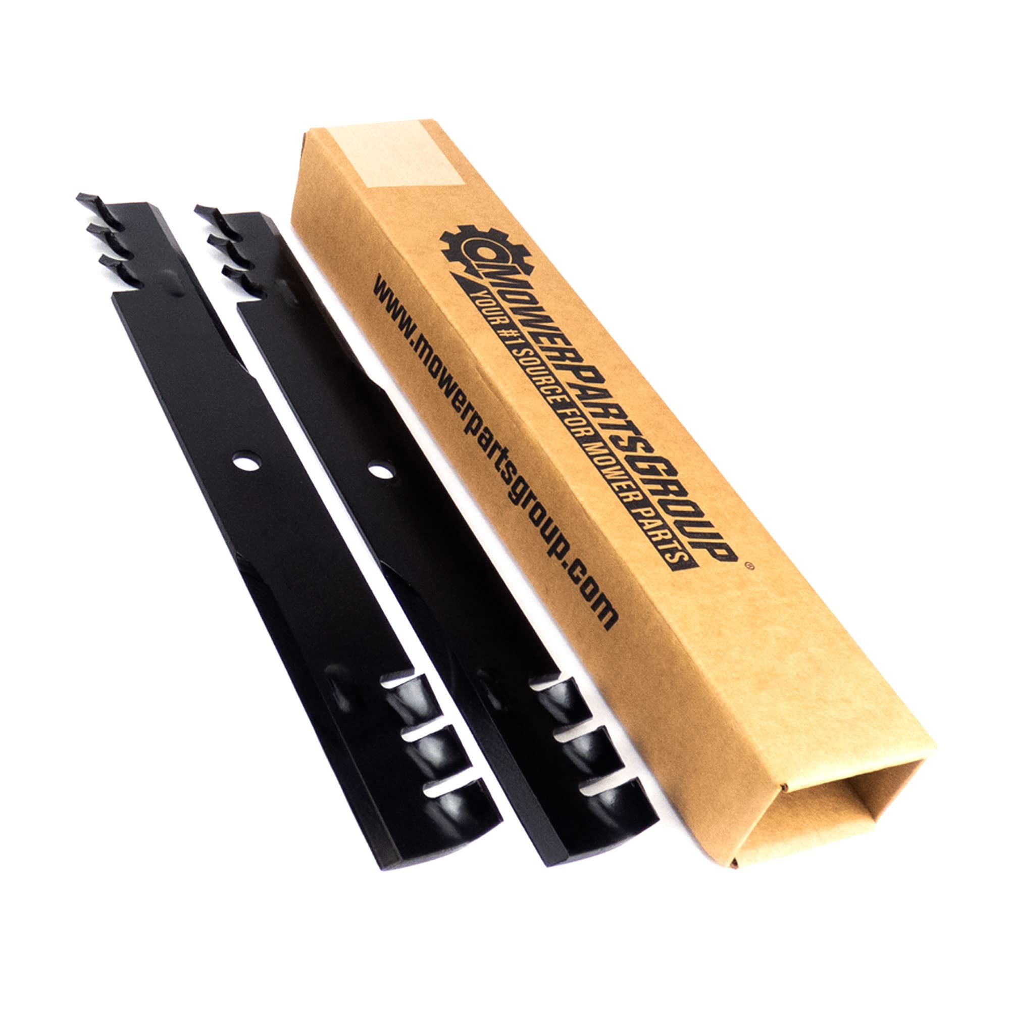 (2 Pack) Premium Mulching Lawn Mower Blades - Compatible with Dixie Chopper 30227-60V, 30277-60V, A30227-50N - Durable Replacement Deck Blades for Efficient Grass Cutting & Mulching - Perfect for Lawn Maintenance & Landscaping