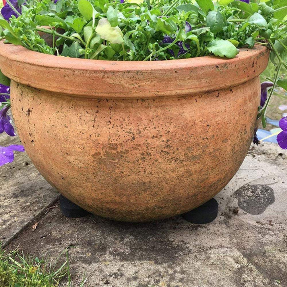 40Pcs Heavy Duty Pot Feet Risers for Outdoor & Indoor Flower Pots - Durable Plant Pot Stands with Non-Slip Design - Perfect for Patio, Garden, Deck, and Balcony Planters to Improve Drainage & Air Circulation