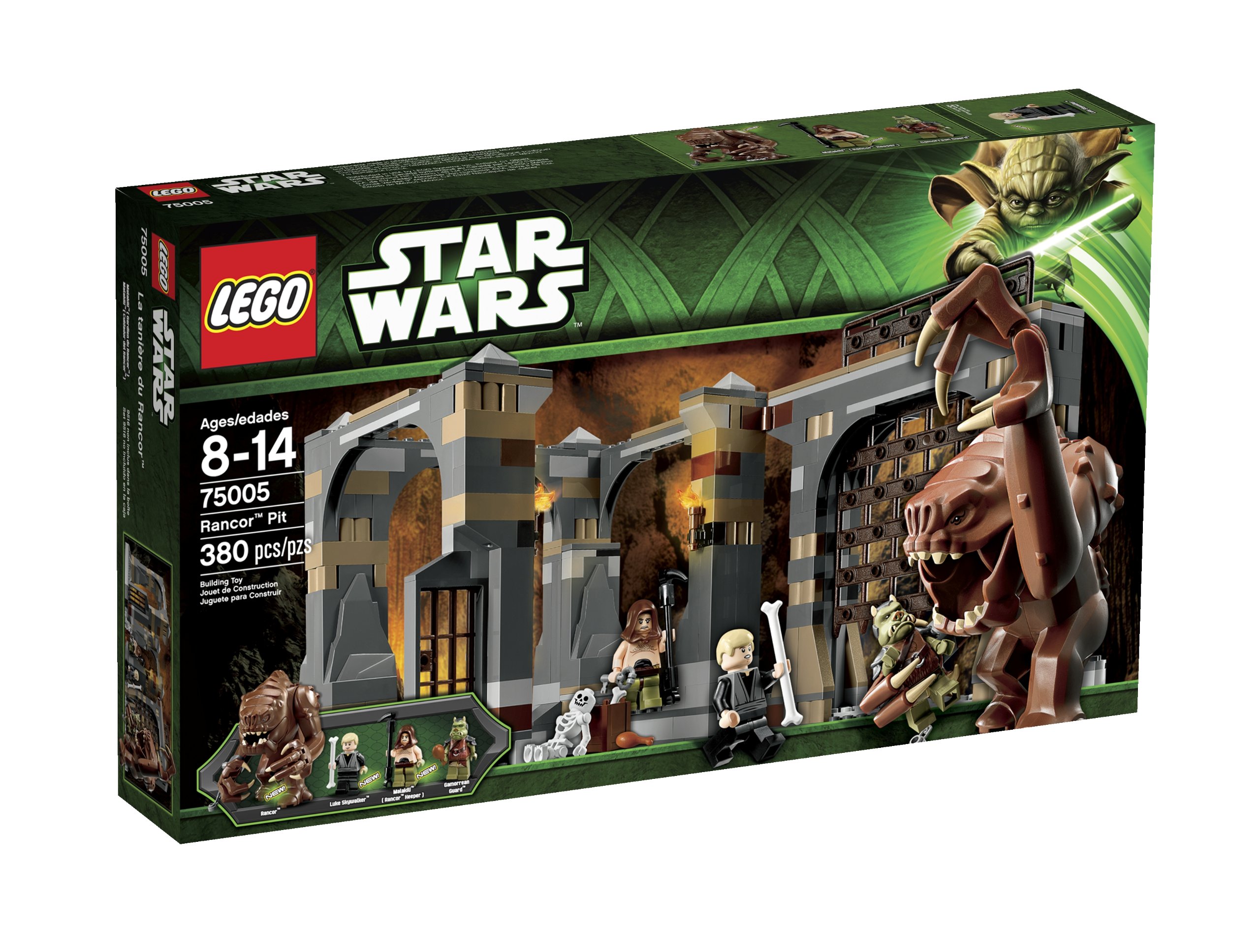 LEGO Star Wars Rancor Pit 75006 Building Kit - Collectible Star Wars Toy Set for Kids & Adults - Perfect for Display, Play & Gifts - Build Your Own Star Wars Adventure Scene