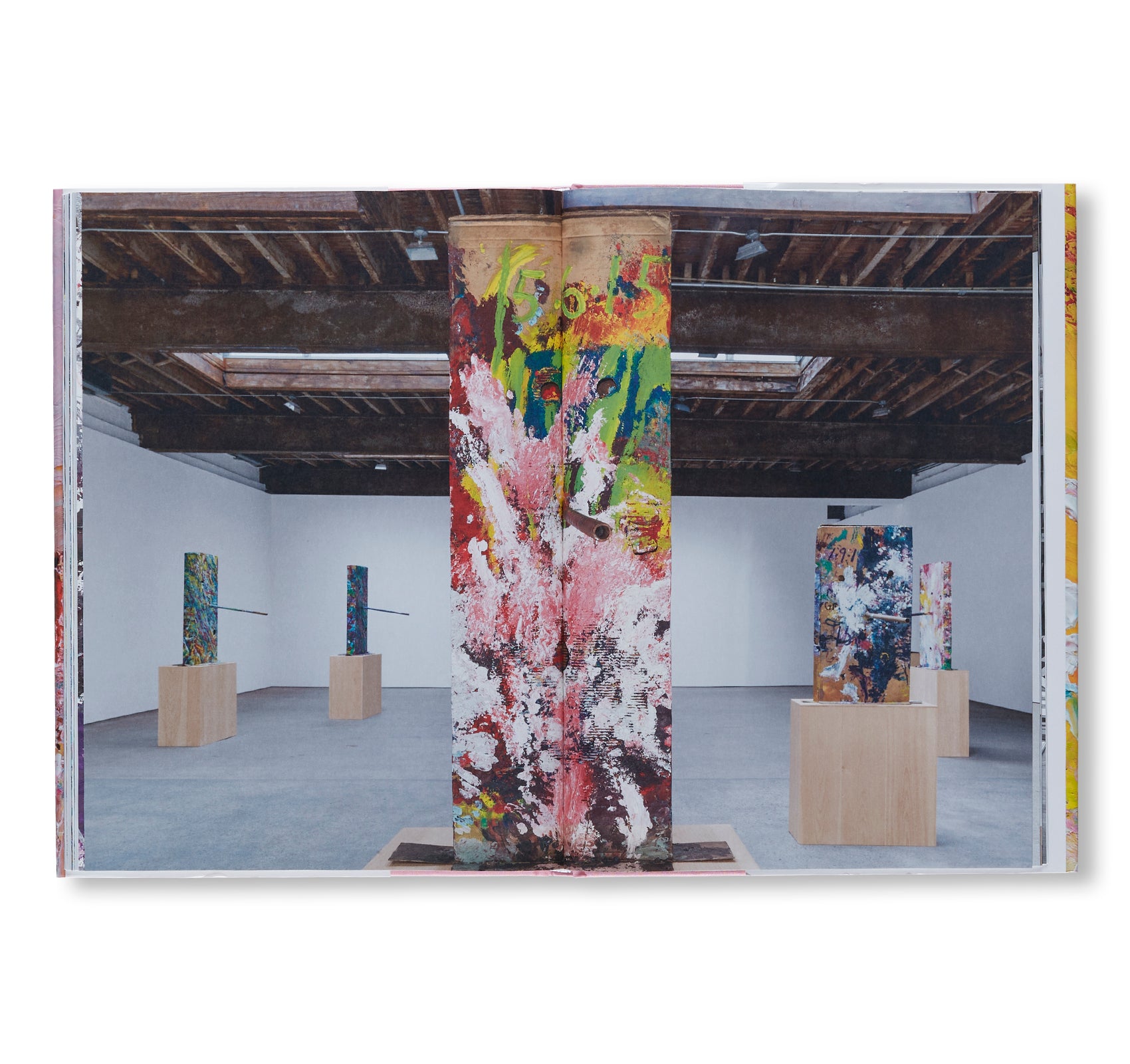 Mark Grotjahn Original Painted Sculpture - Modern Art Collectible for Home Decor & Office Display