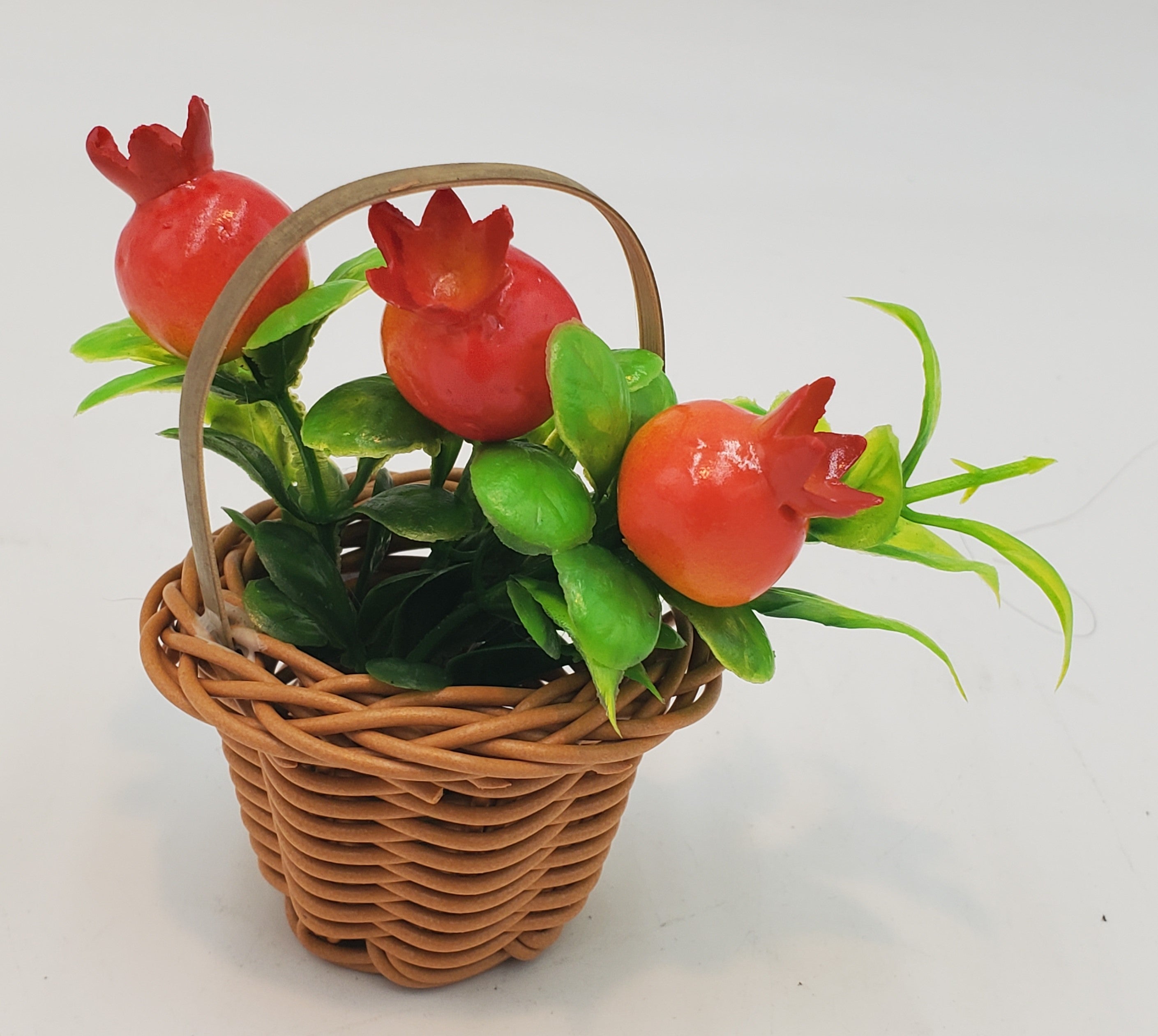 3.5 Inch Magnetic Flower Basket - Decorative Floral Arrangement Holder for Home, Office, and Wedding Decor