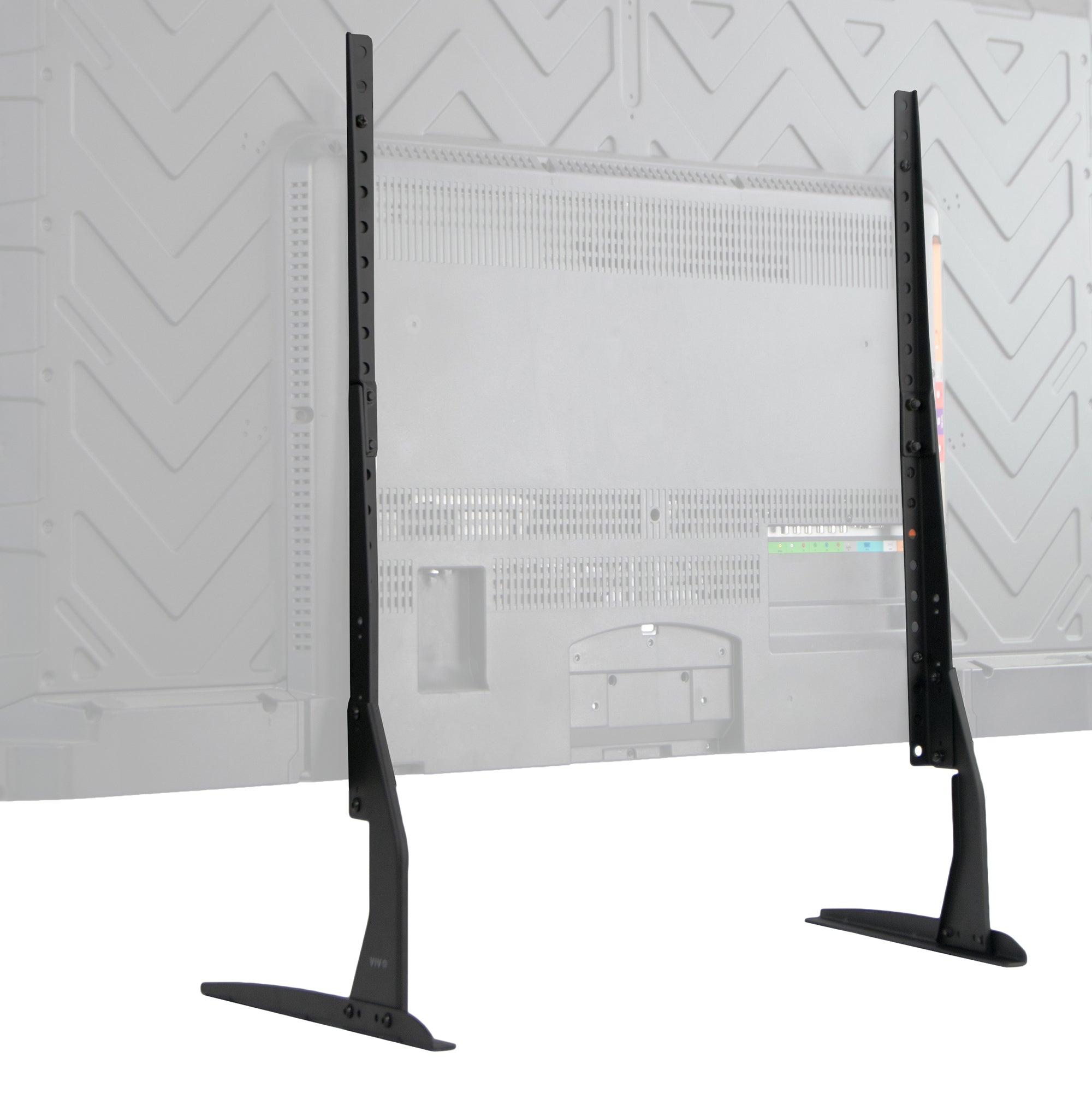 Universal Tabletop TV Stand for 22 to 65 Inch Flat Screen TVs - Perfect for Living Room, Bedroom & Home Theater Setup