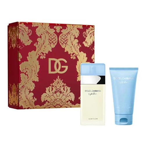 Dolce & Gabbana Light Blue 2-Piece Gift Set for Women - Perfect for Birthday, Anniversary & Valentine's Day Gifts