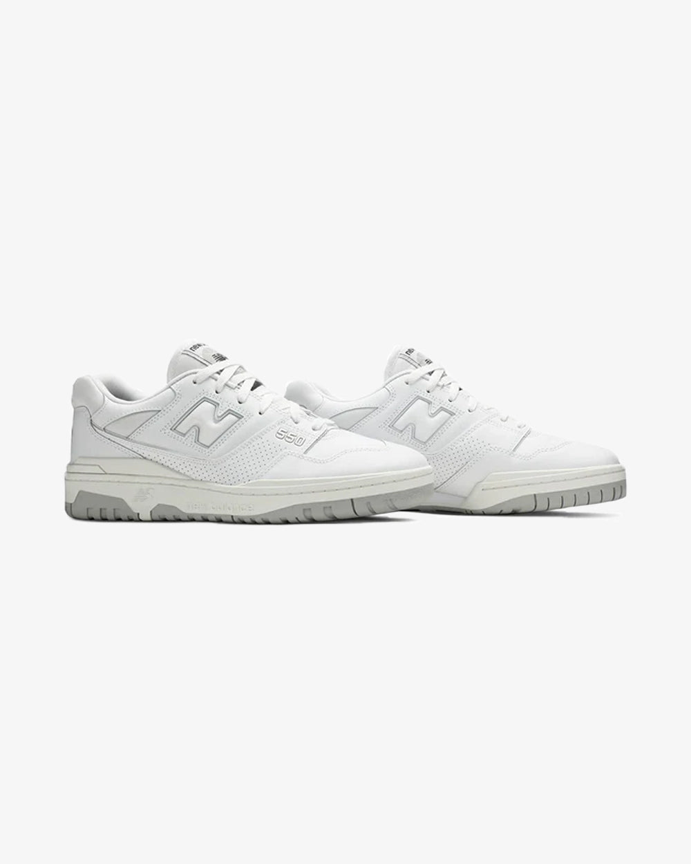 New Balance 550 White Grey Sneakers - Men's & Women's Casual Shoes for Walking, Running & Street Style Fashion